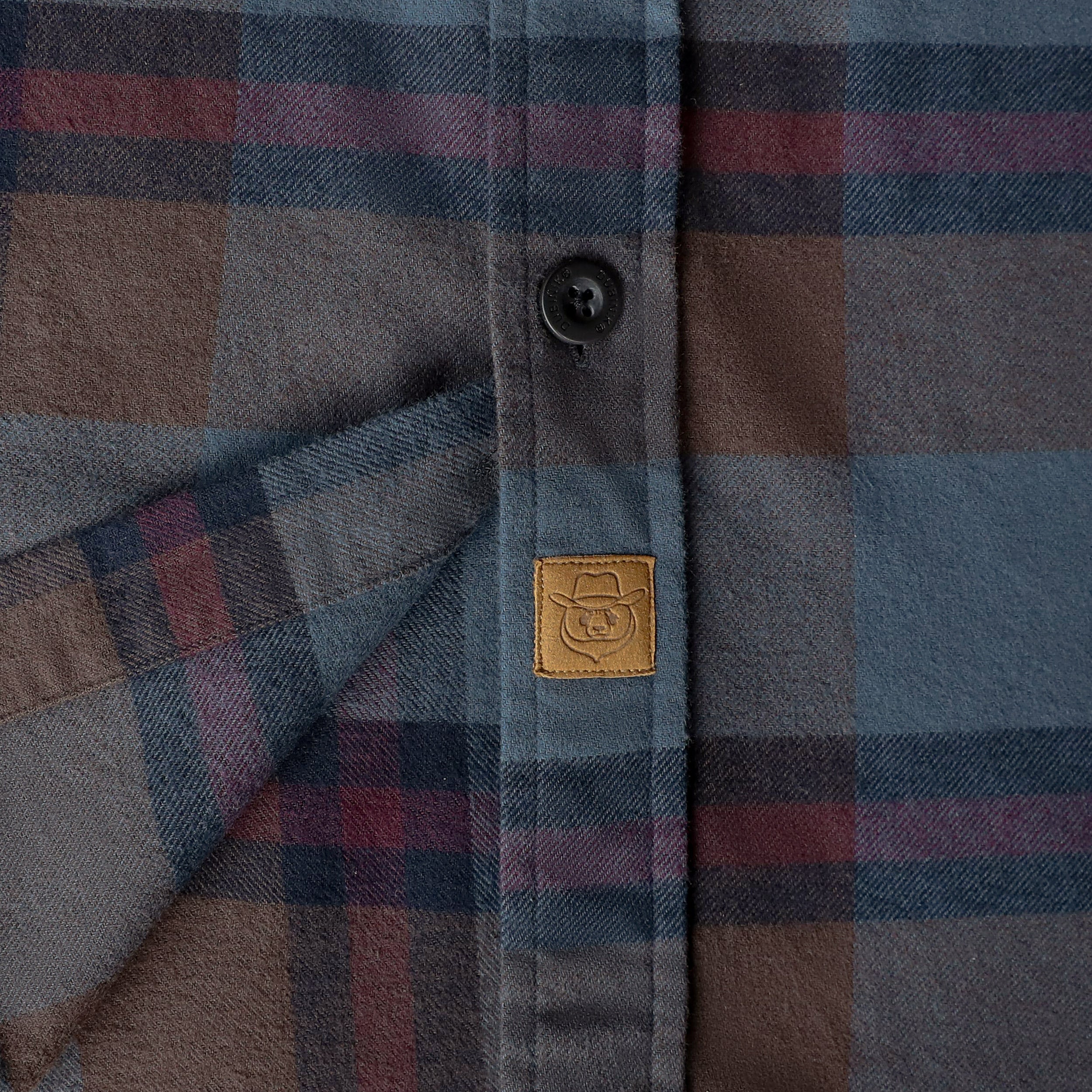 Chemise à carreaux Dubinik® à manches longues et mi-lourde pour homme, chaude, décontractée et douce, en coton, boutonnée, #3402