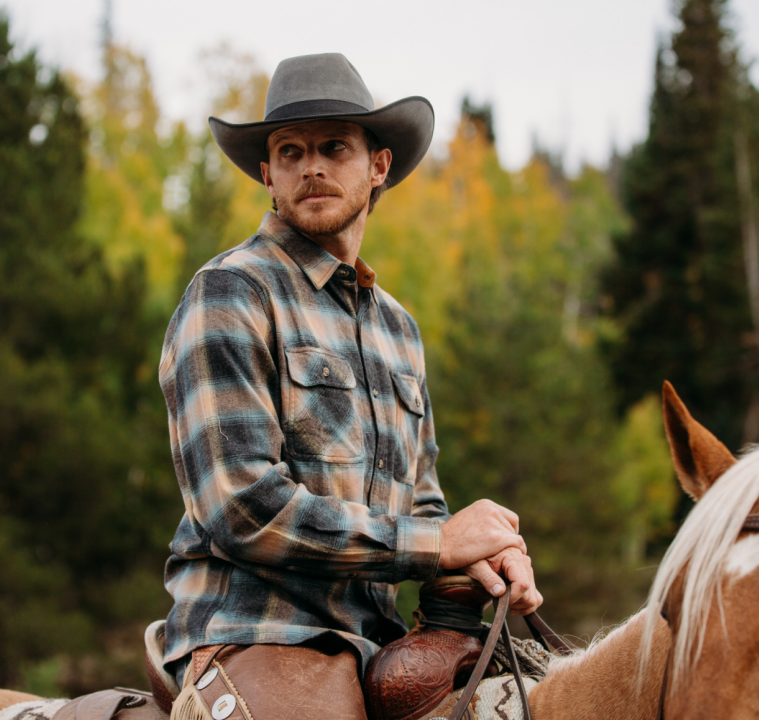 Jeanshemd Herren Von DUBINIK - Regular Fit Langarm