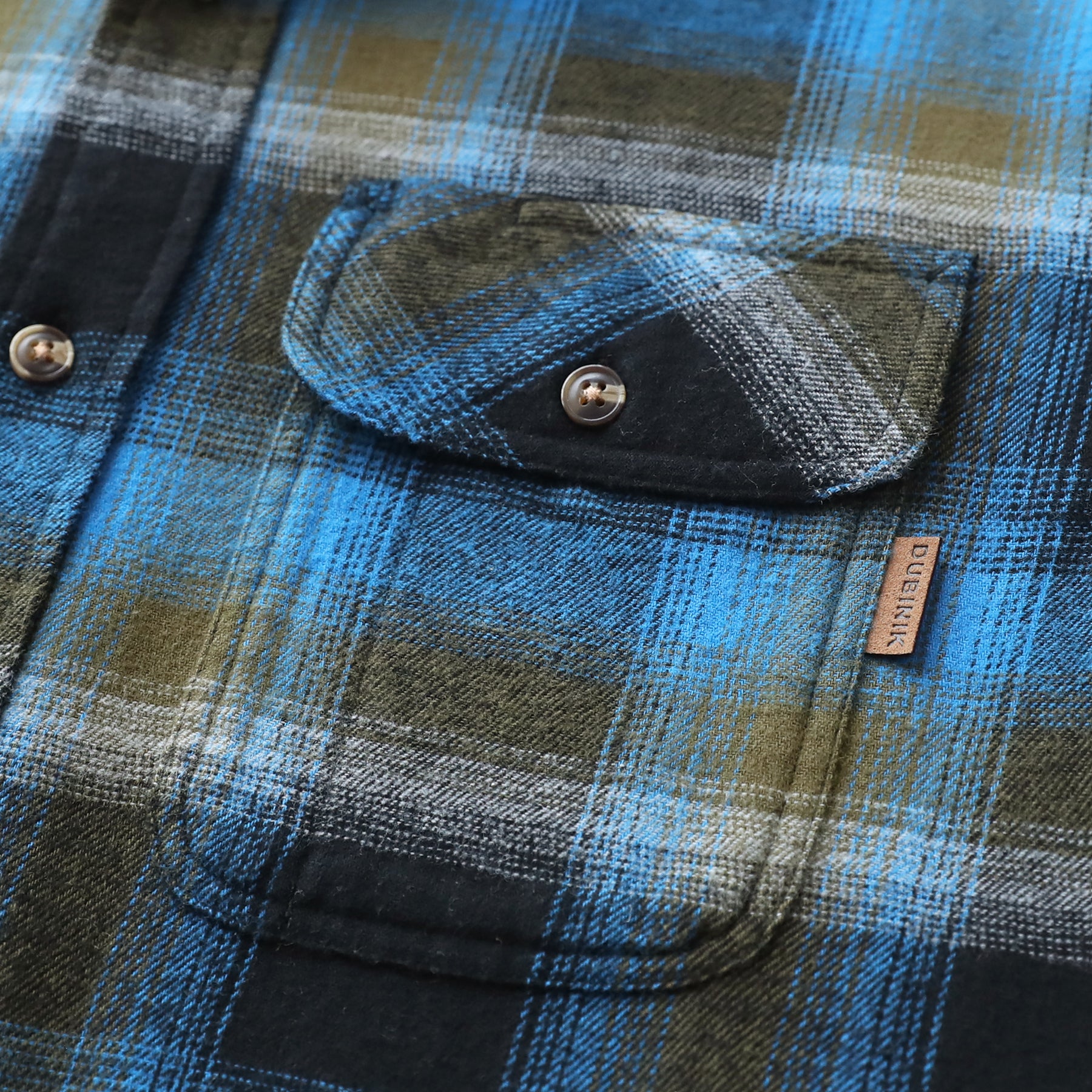 Mens Midweight Flannel Shirts Long Sleeve Casual Button Down Brushed 100% Cotton Shirt#1008