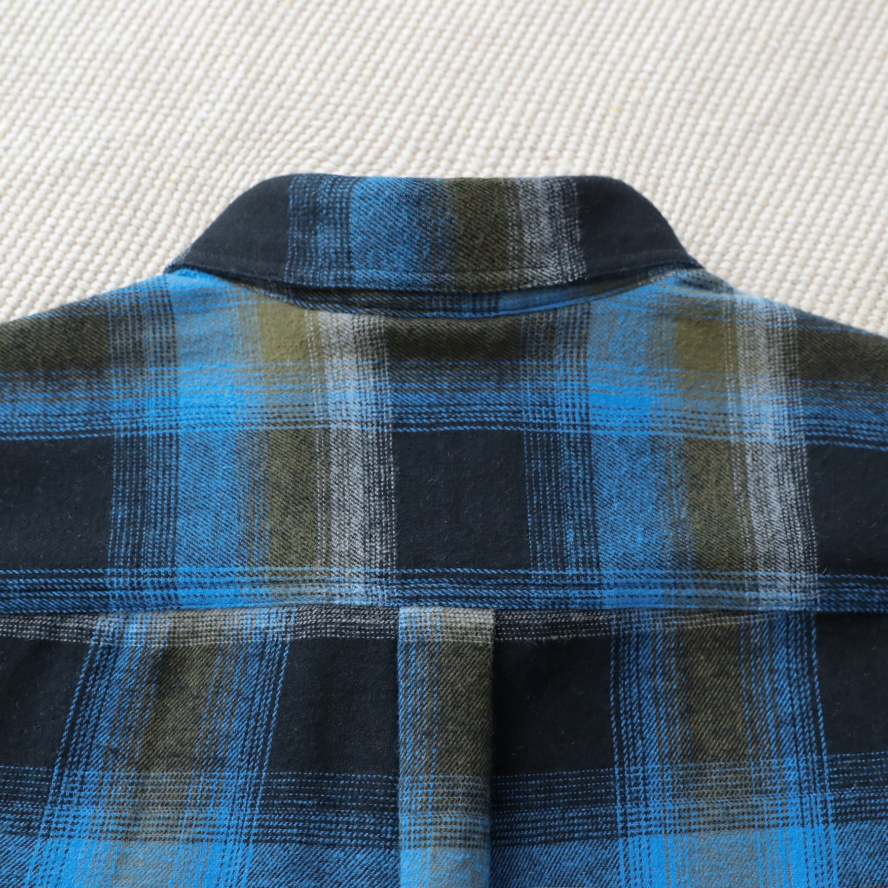 Mens Midweight Flannel Shirts Long Sleeve Casual Button Down Brushed 100% Cotton Shirt#1008