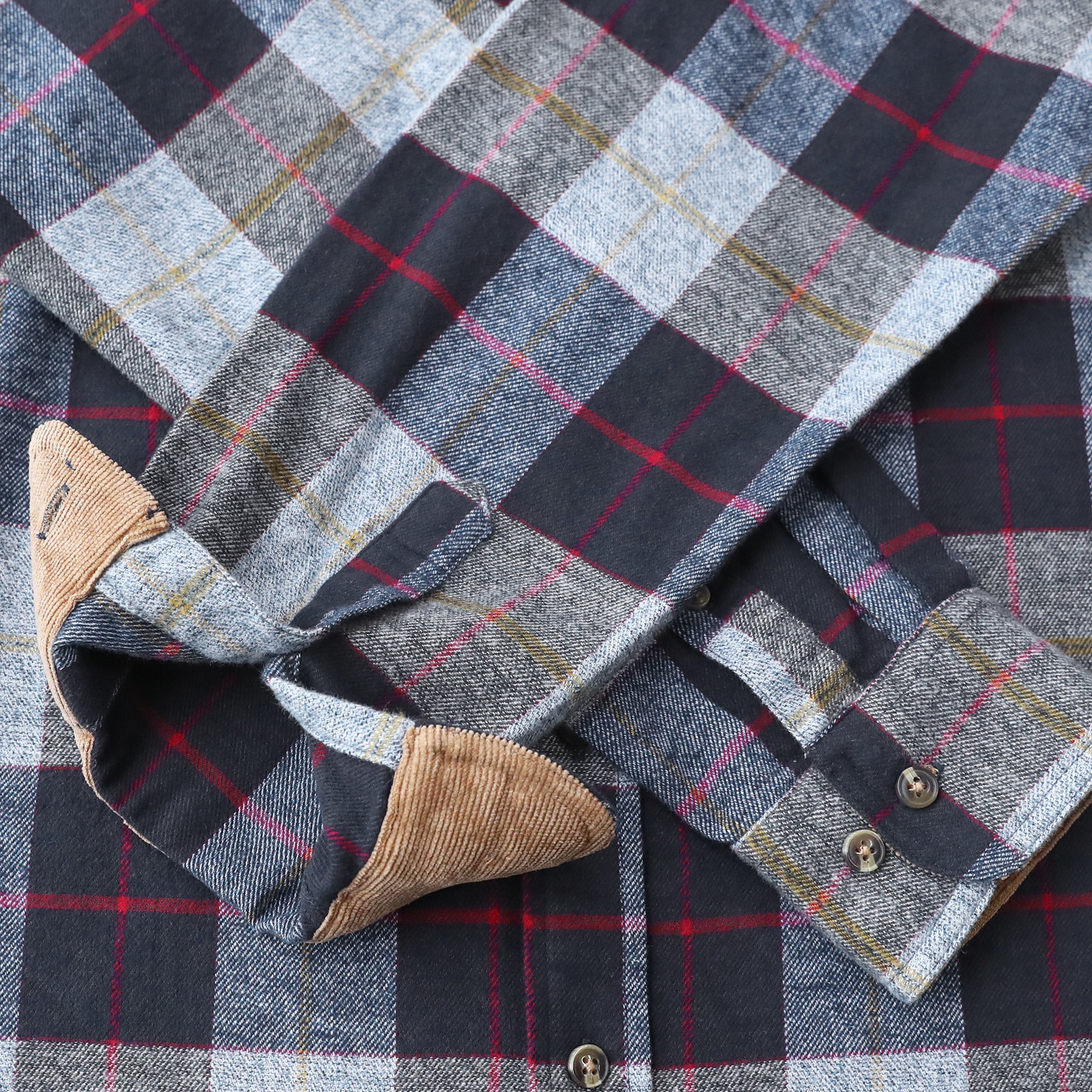 Mens Midweight Flannel Shirts Long Sleeve Casual Button Down Brushed 100% Cotton Shirt#1005