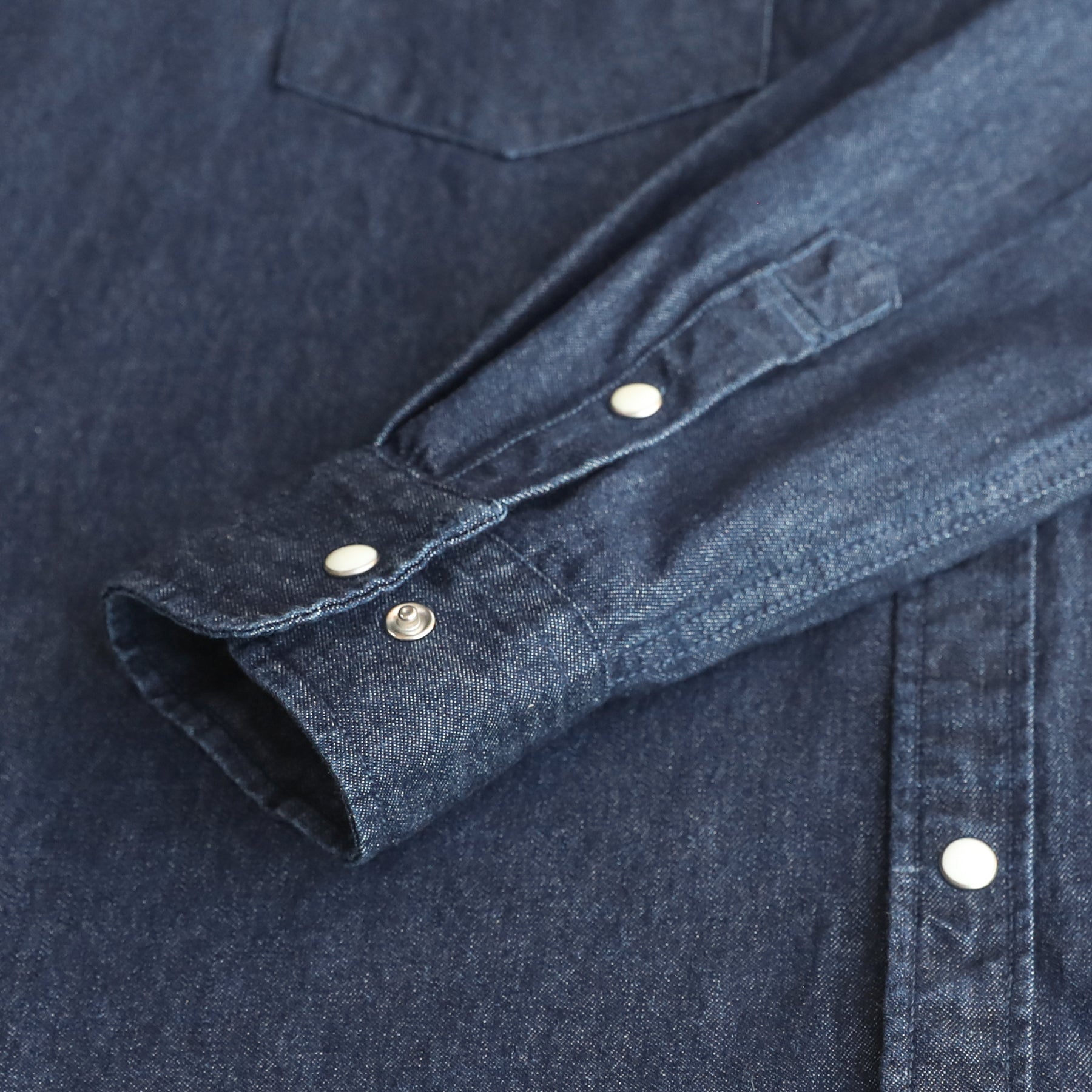 Men's cotton long sleeve denim shirt #4602