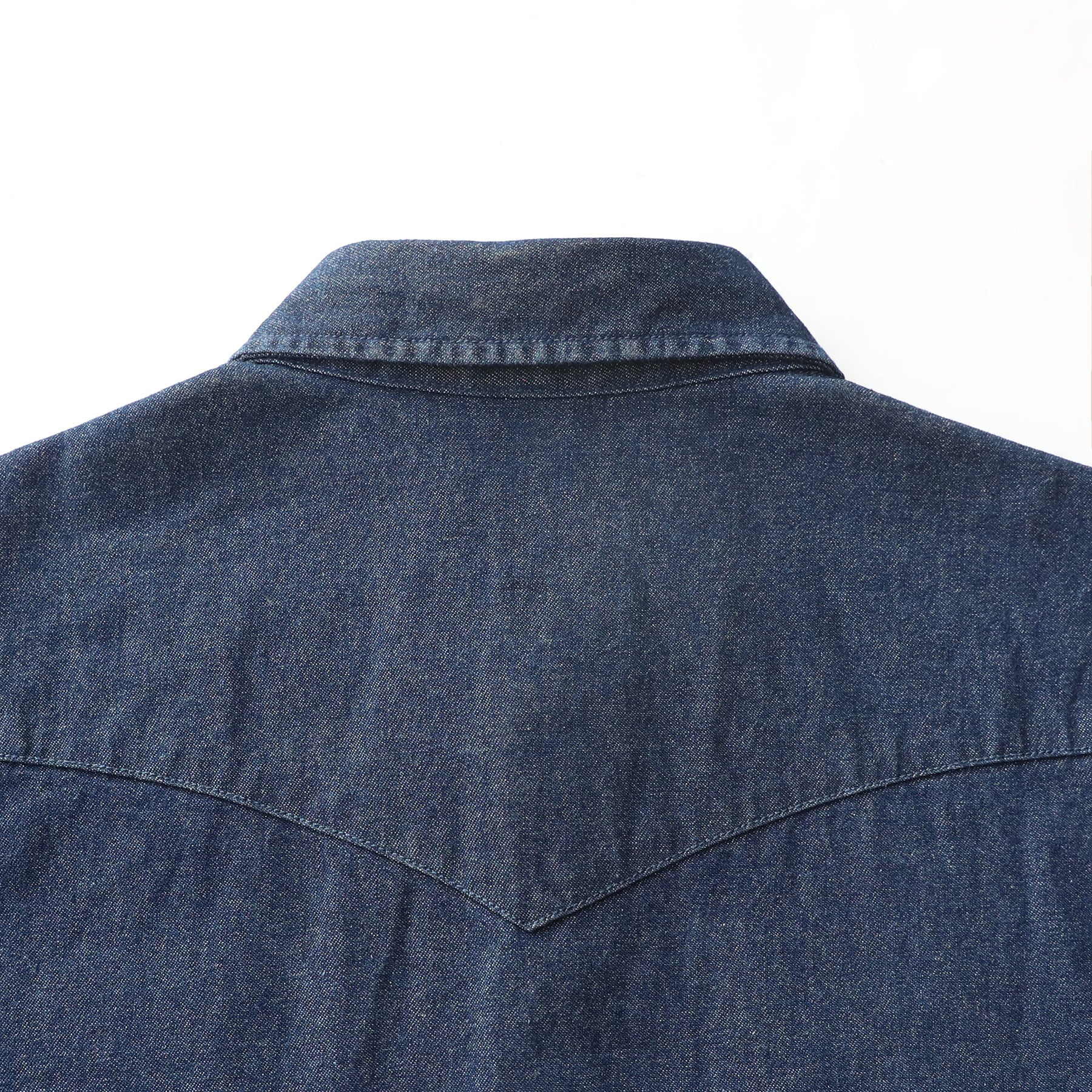 Men's cotton long sleeve denim shirt #4602