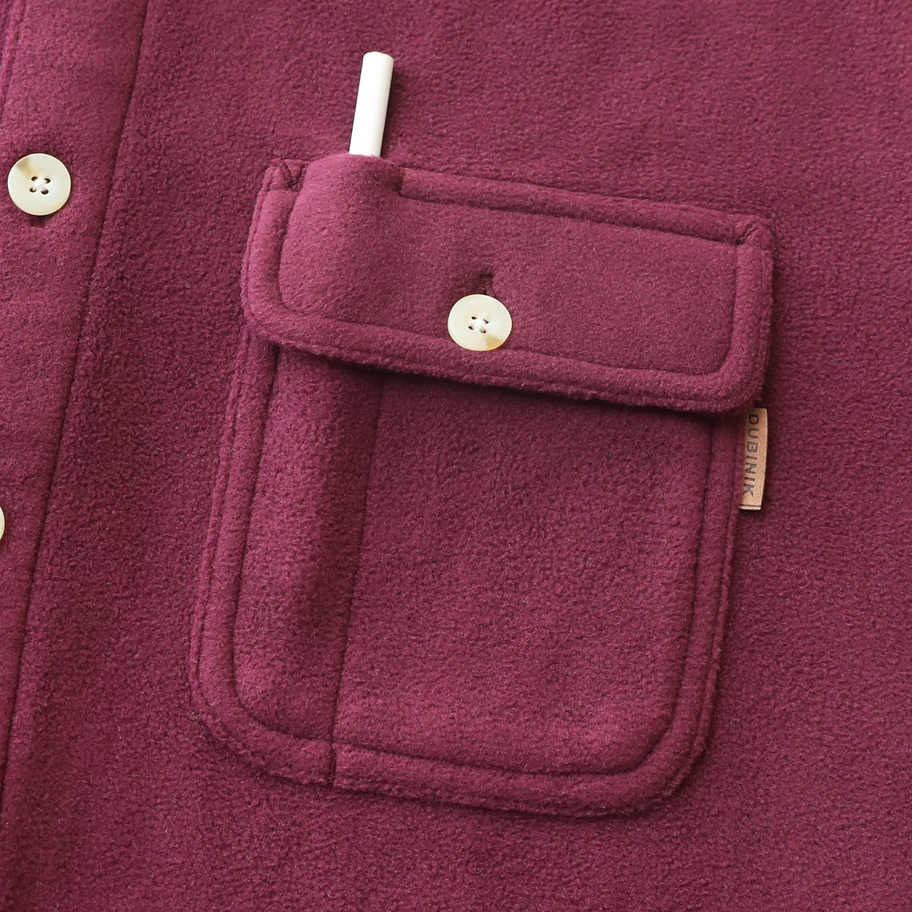 Mens Long Sleeve Fleece Shirt Casual Button Down Light-in-weight Shirt #0246