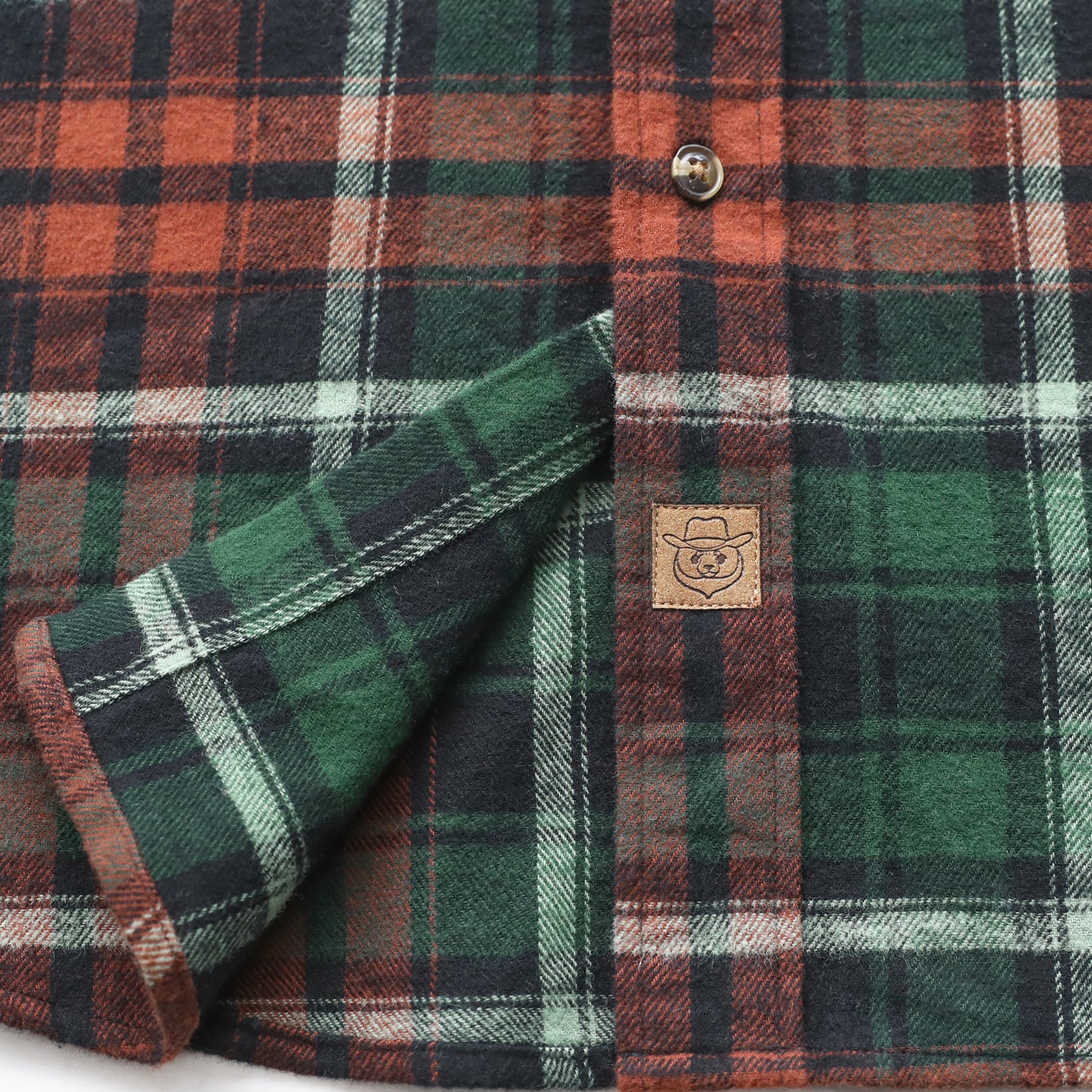 Mens Midweight Flannel Shirts Long Sleeve Casual Button Down Brushed 100% Cotton Shirt#1010