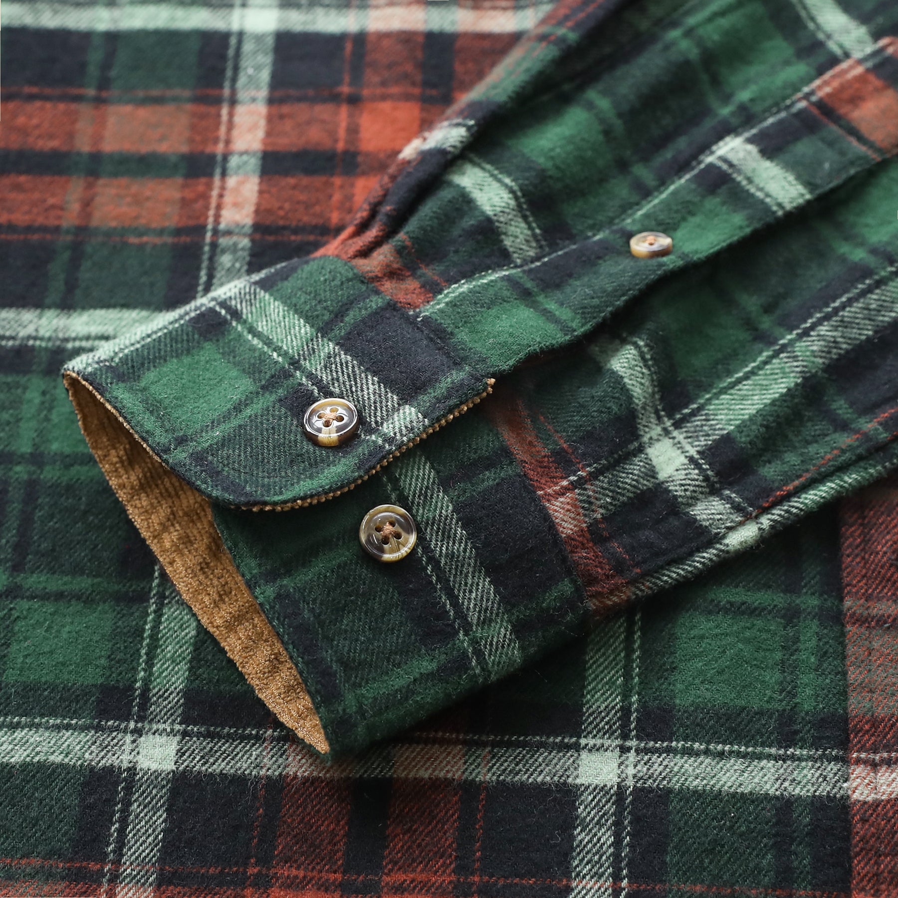 Mens Midweight Flannel Shirts Long Sleeve Casual Button Down Brushed 100% Cotton Shirt#1010
