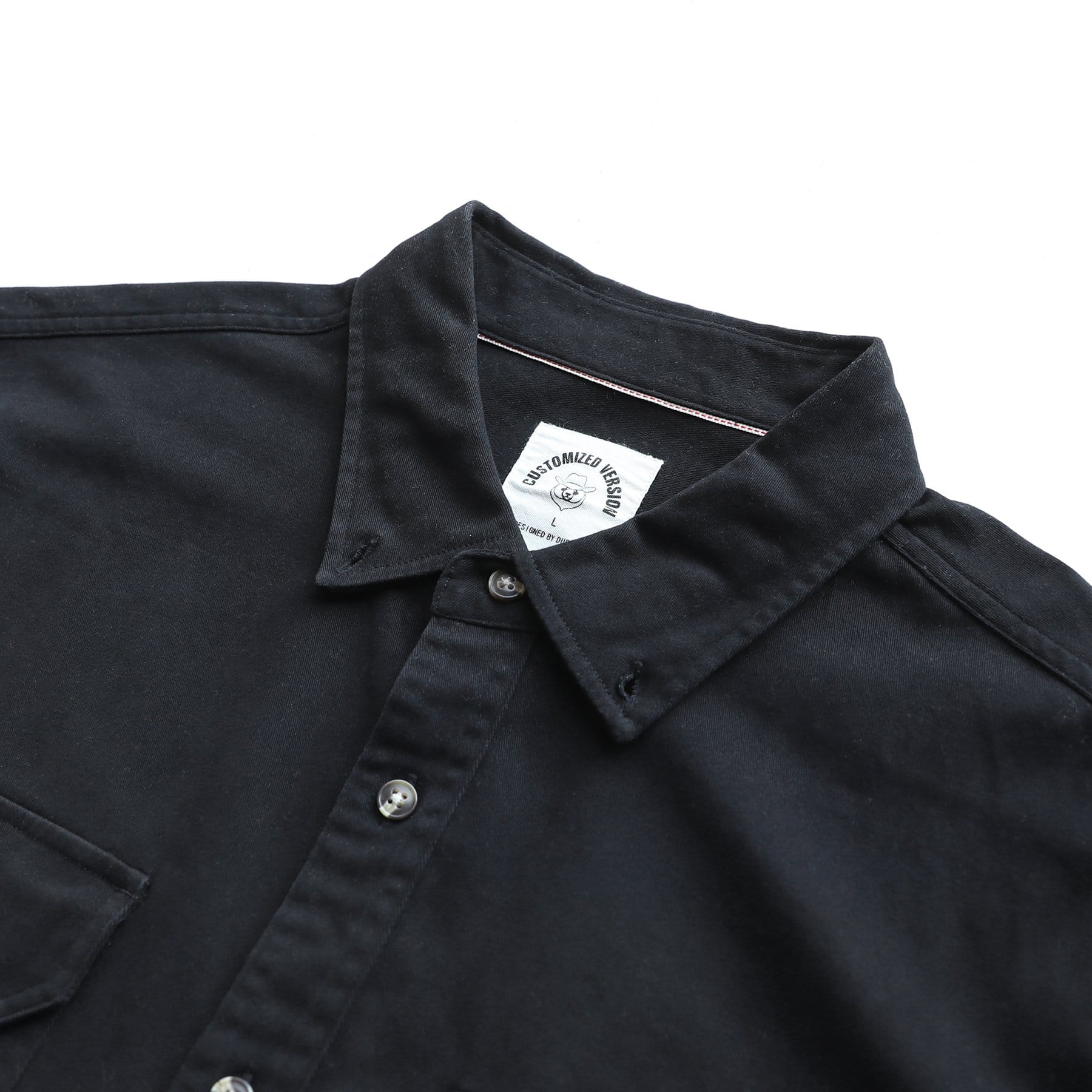 Men's 100% cotton outdoor casual workwear pocket vintage shirt #1500