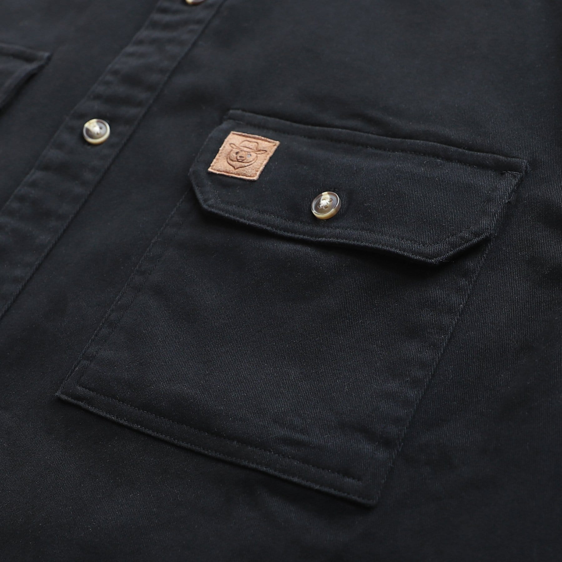 Men's 100% cotton outdoor casual workwear pocket vintage shirt #1500