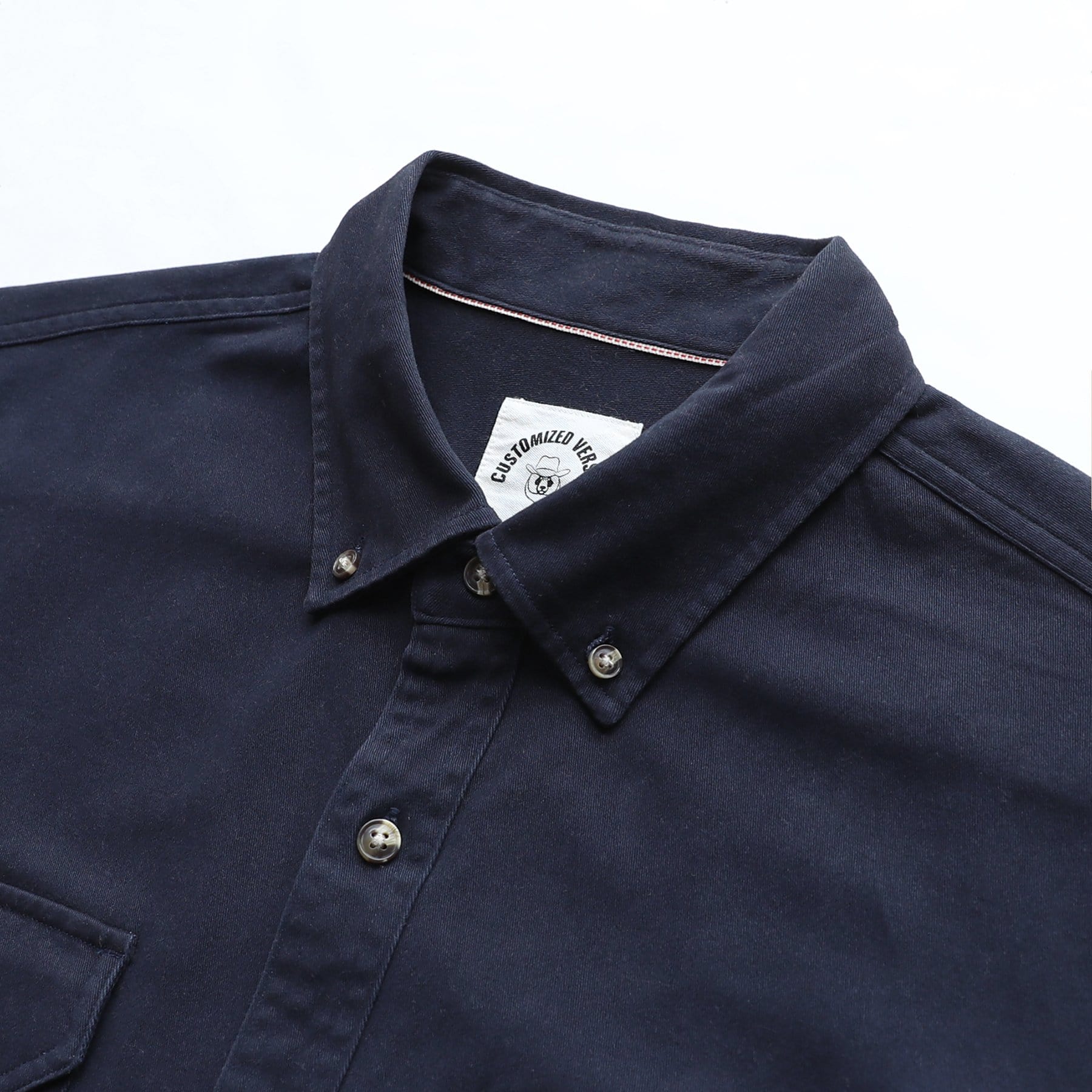 Chemise vintage décontractée pour homme, 100 % coton, avec poche, style travail, pour l'extérieur, #1502