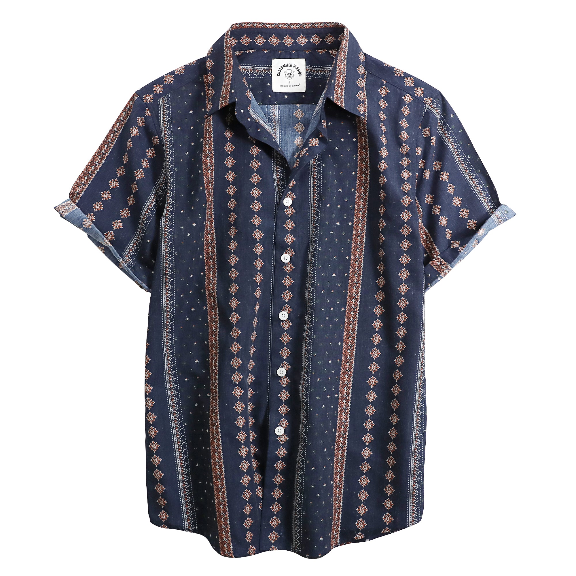 Chemise hawaïenne pour homme Aloha Tropical, manches courtes, boutonnée, imprimé plage, #2614