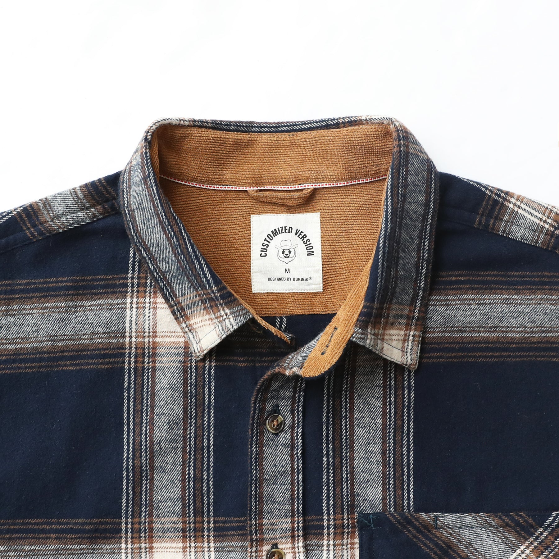 Mens Midweight Flannel Shirts Long Sleeve Casual Button Down Brushed 100% Cotton Shirt#1002