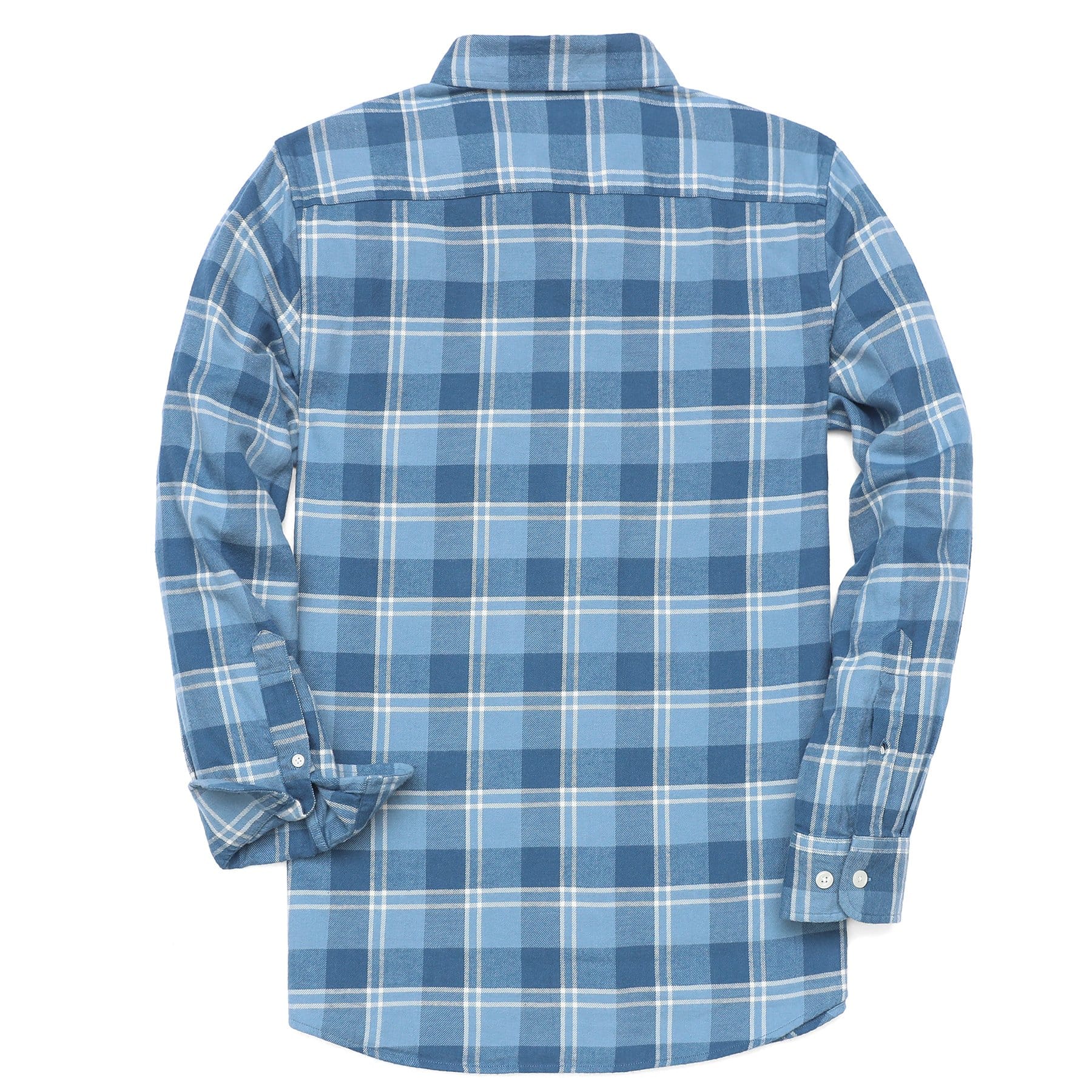 Men's Plaid Flannel Long Sleeve Shirts #0313