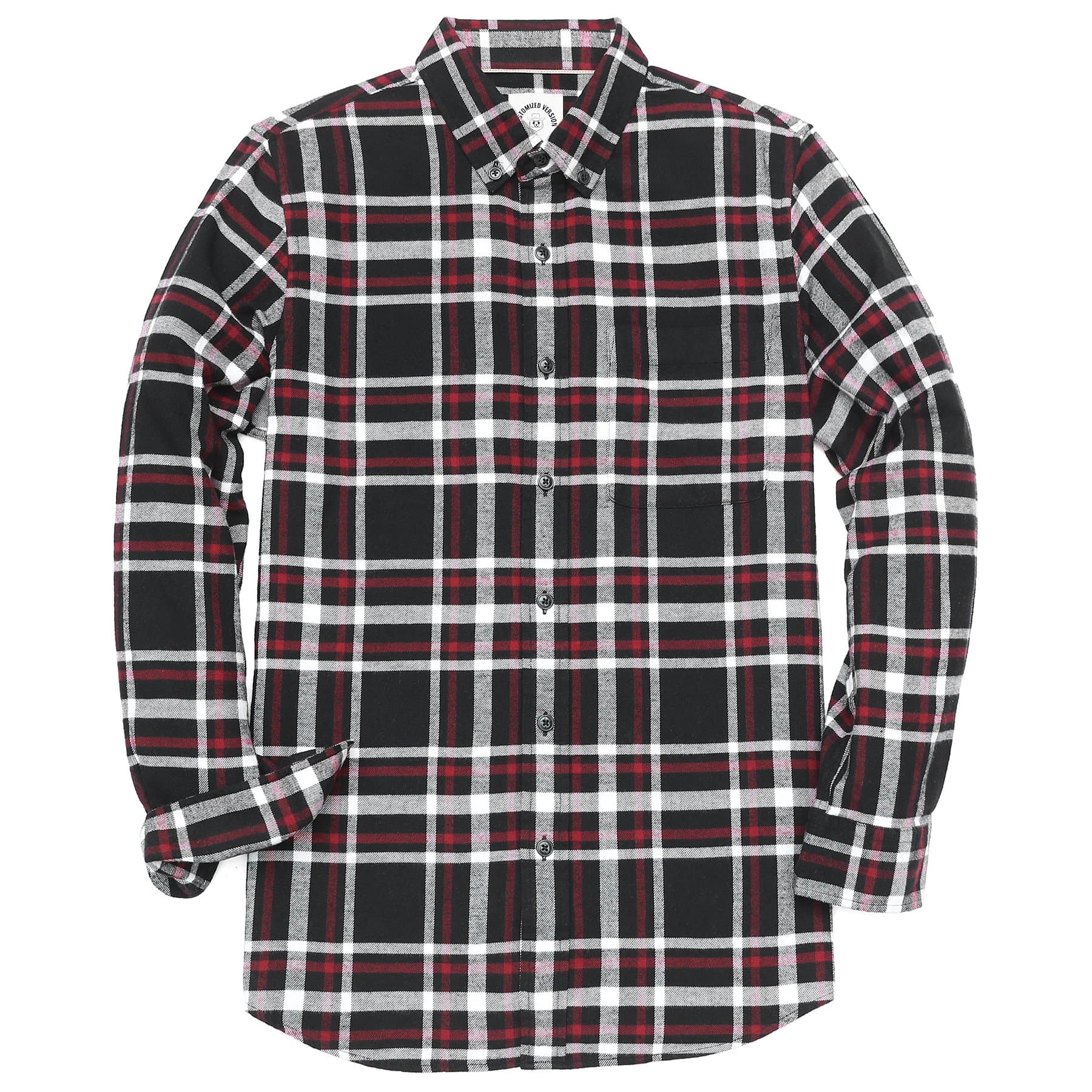 Men's Plaid Flannel Long Sleeve Shirts #0326