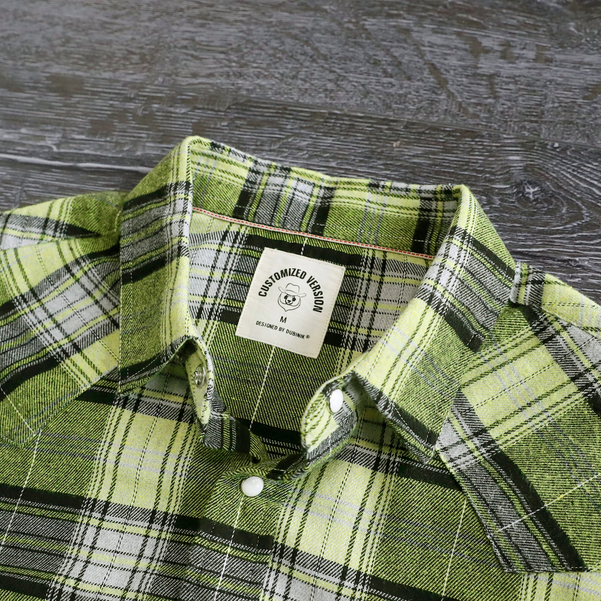 Mens Flannel Long Sleeve Pearl Snap Buttons Western Cowboy Vintage Casual Shirts #2812