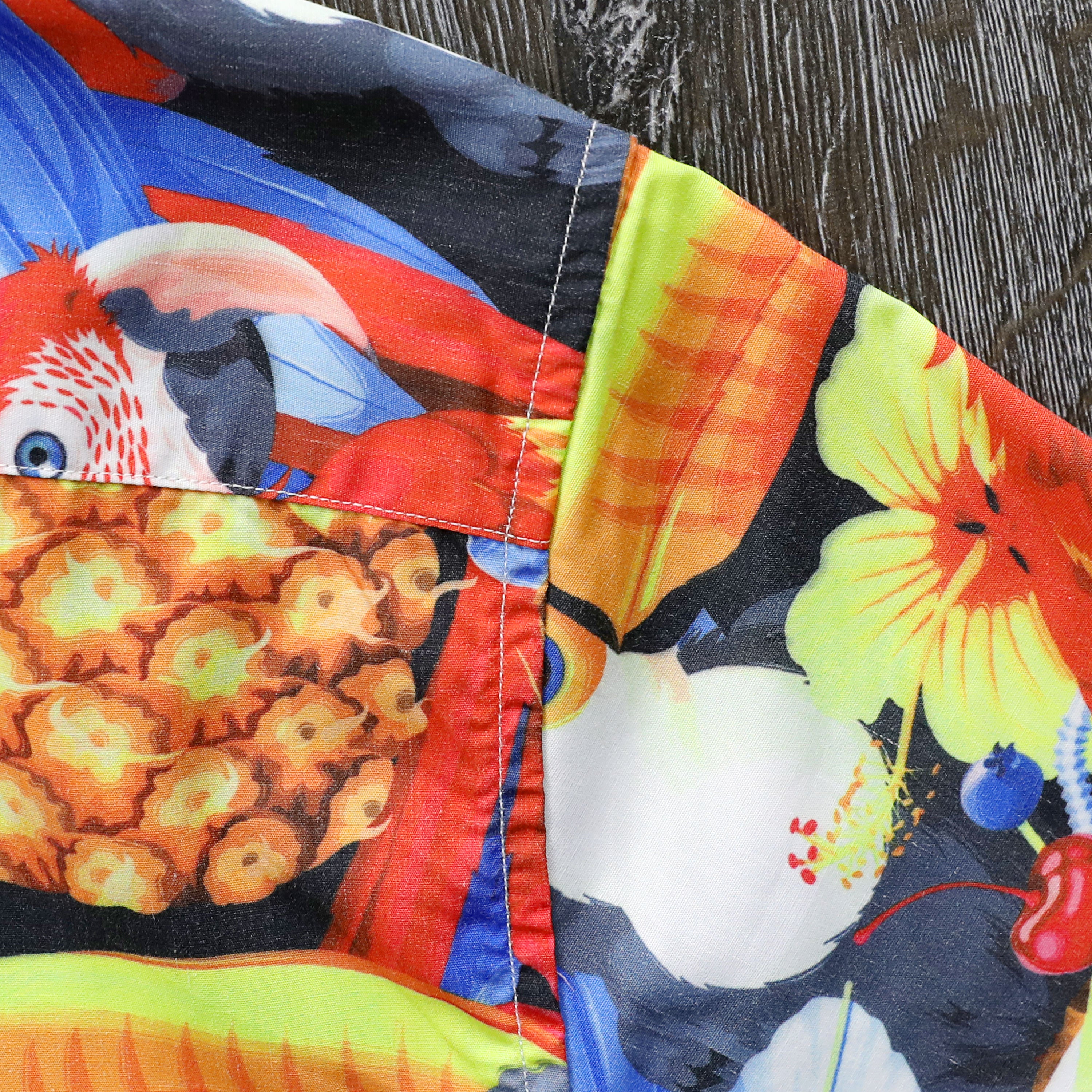 Chemise hawaïenne pour homme Aloha Tropical, manches courtes, boutonnée, imprimé plage, #2605