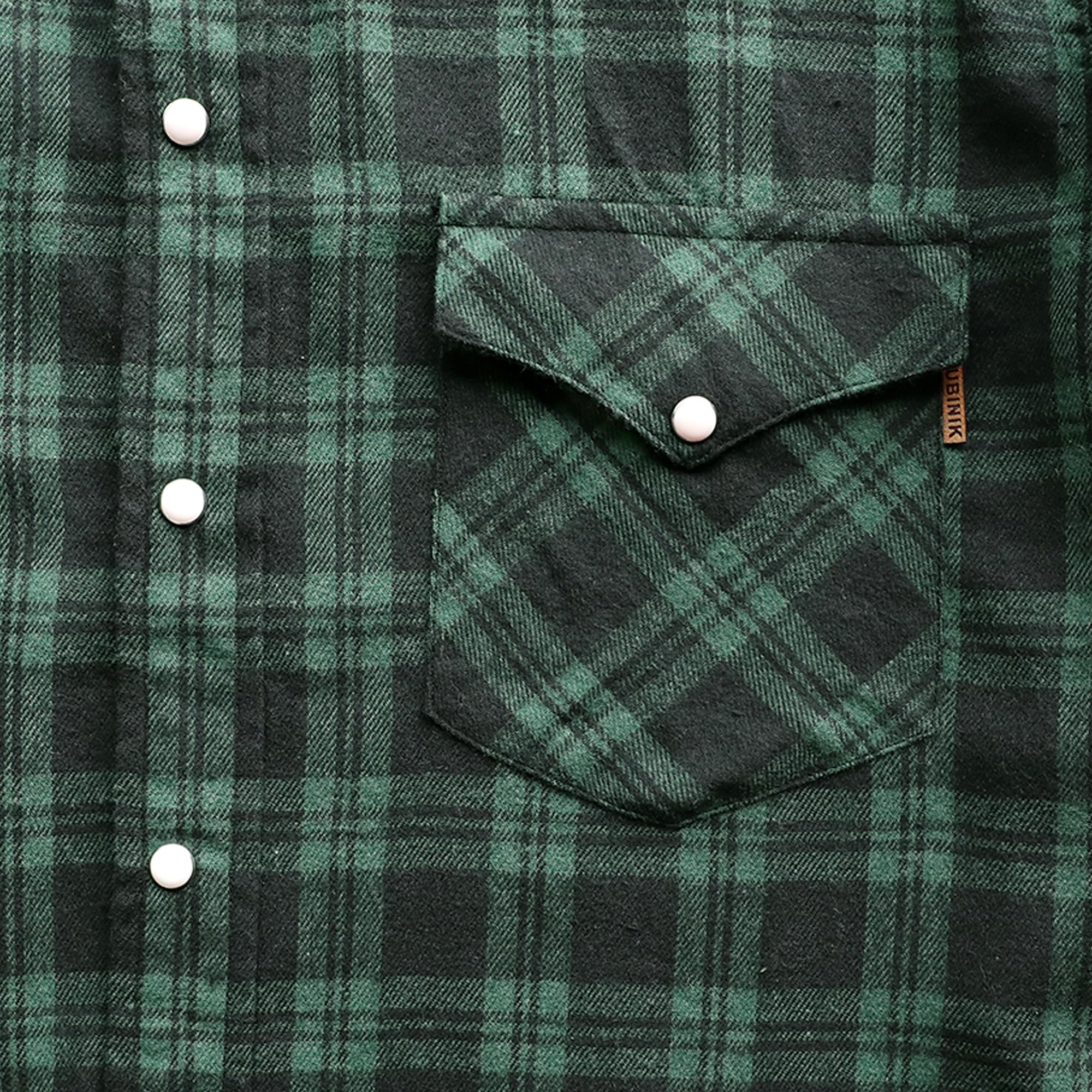 Mens Flannel Long Sleeve Pearl Snap Buttons Western Cowboy Vintage Casual Shirts #2807