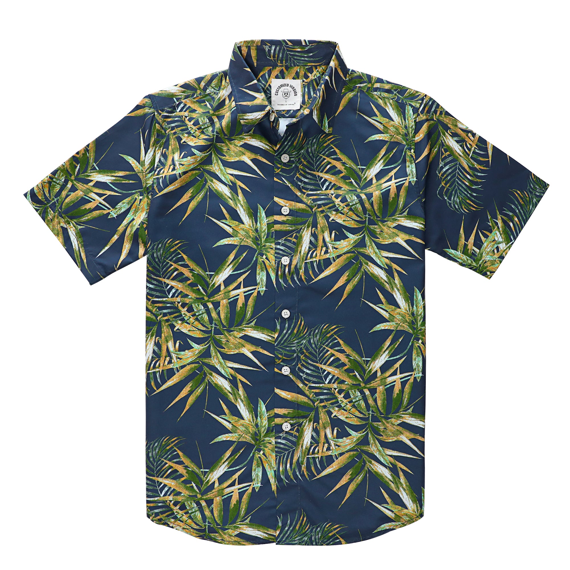 Chemise hawaïenne pour homme Aloha Tropical, manches courtes, boutonnée, imprimé plage, #2610
