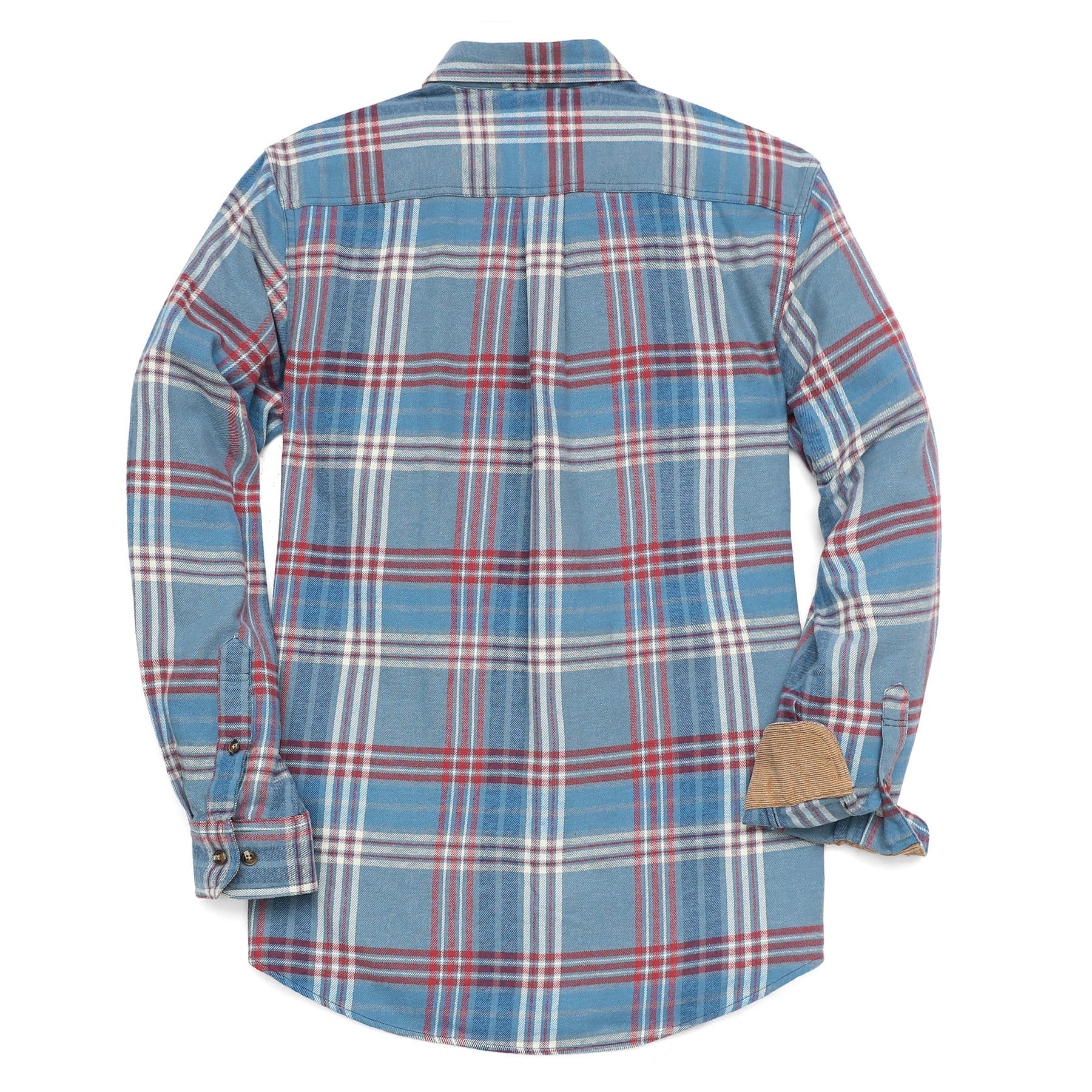 Mens Midweight Flannel Shirts Long Sleeve Casual Button Down Brushed 100% Cotton Shirt#1021