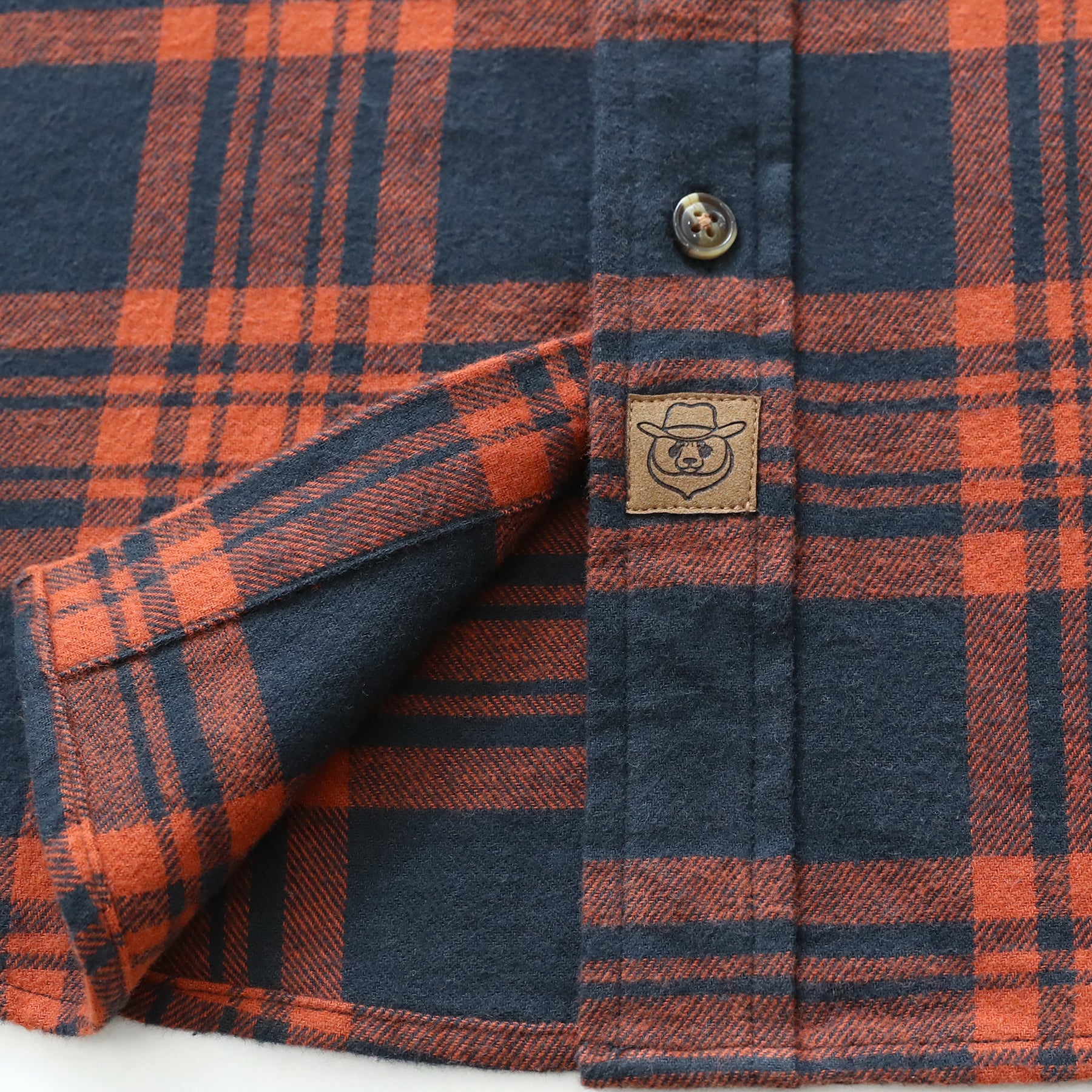 Mens Midweight Flannel Shirts Long Sleeve Casual Button Down Brushed 100% Cotton Shirt#1016