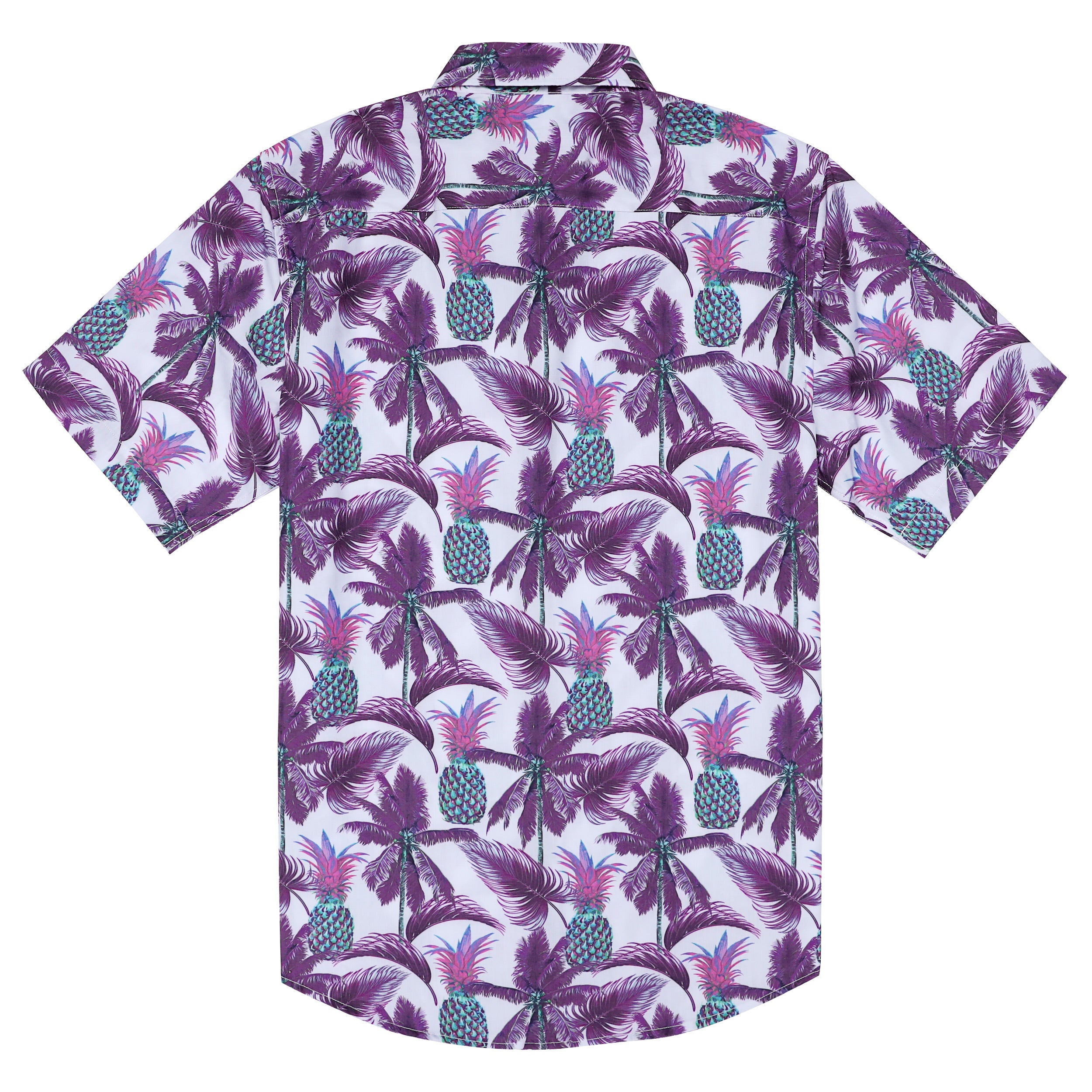 Chemise hawaïenne pour homme Aloha Tropical, manches courtes, boutonnée, imprimé plage, #2621
