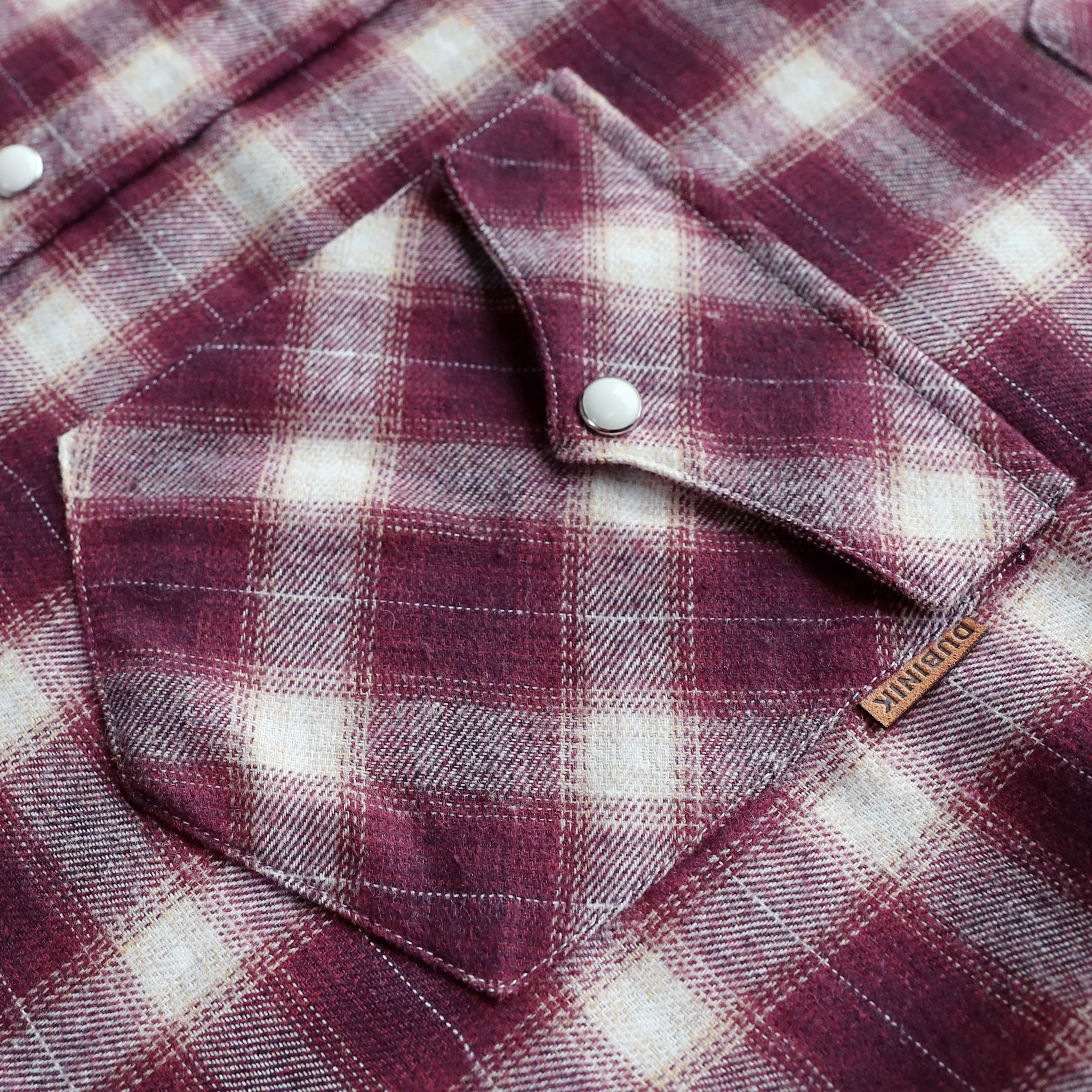 Mens Flannel Long Sleeve Pearl Snap Buttons Western Cowboy Vintage Casual Shirts #2818