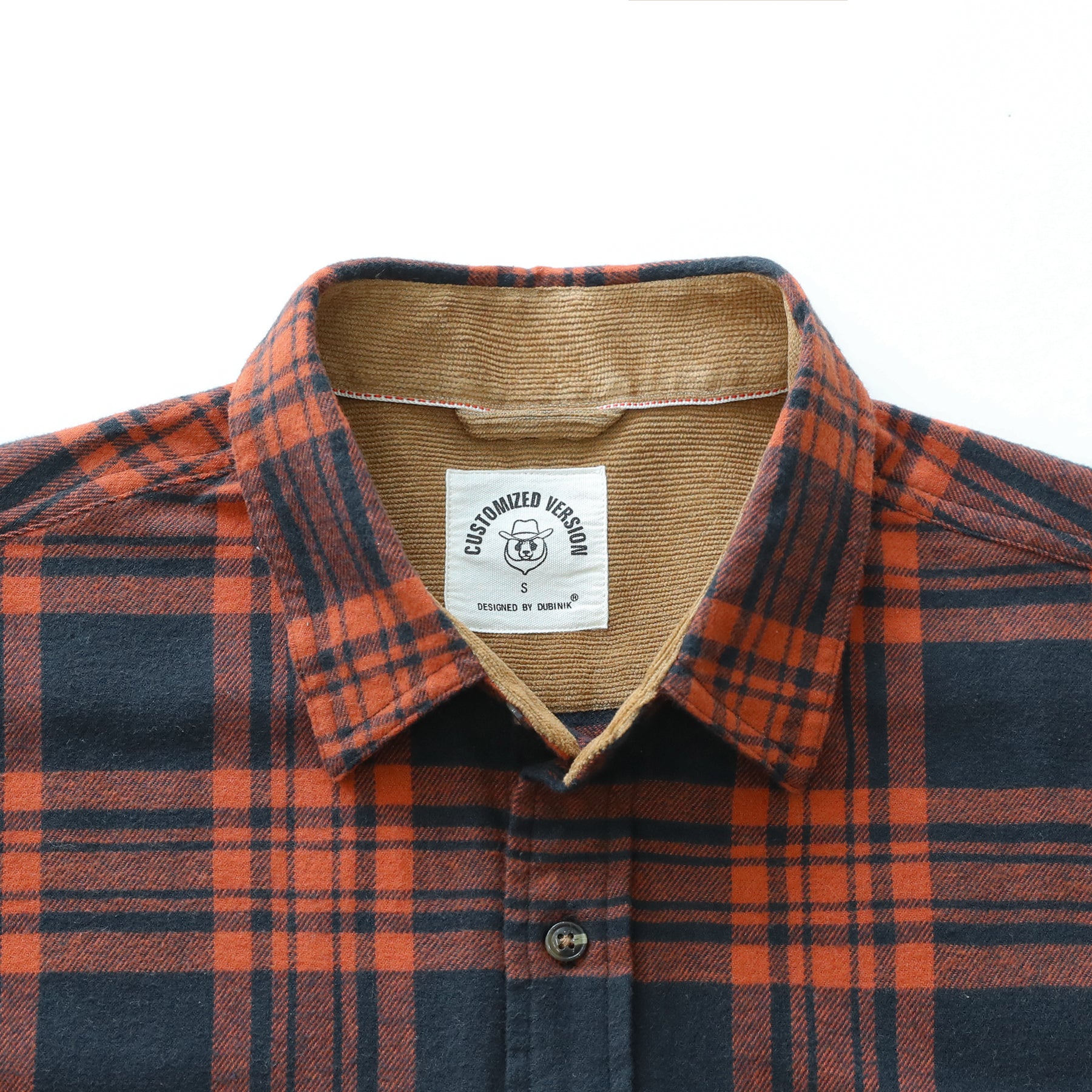 Mens Midweight Flannel Shirts Long Sleeve Casual Button Down Brushed 100% Cotton Shirt#1016