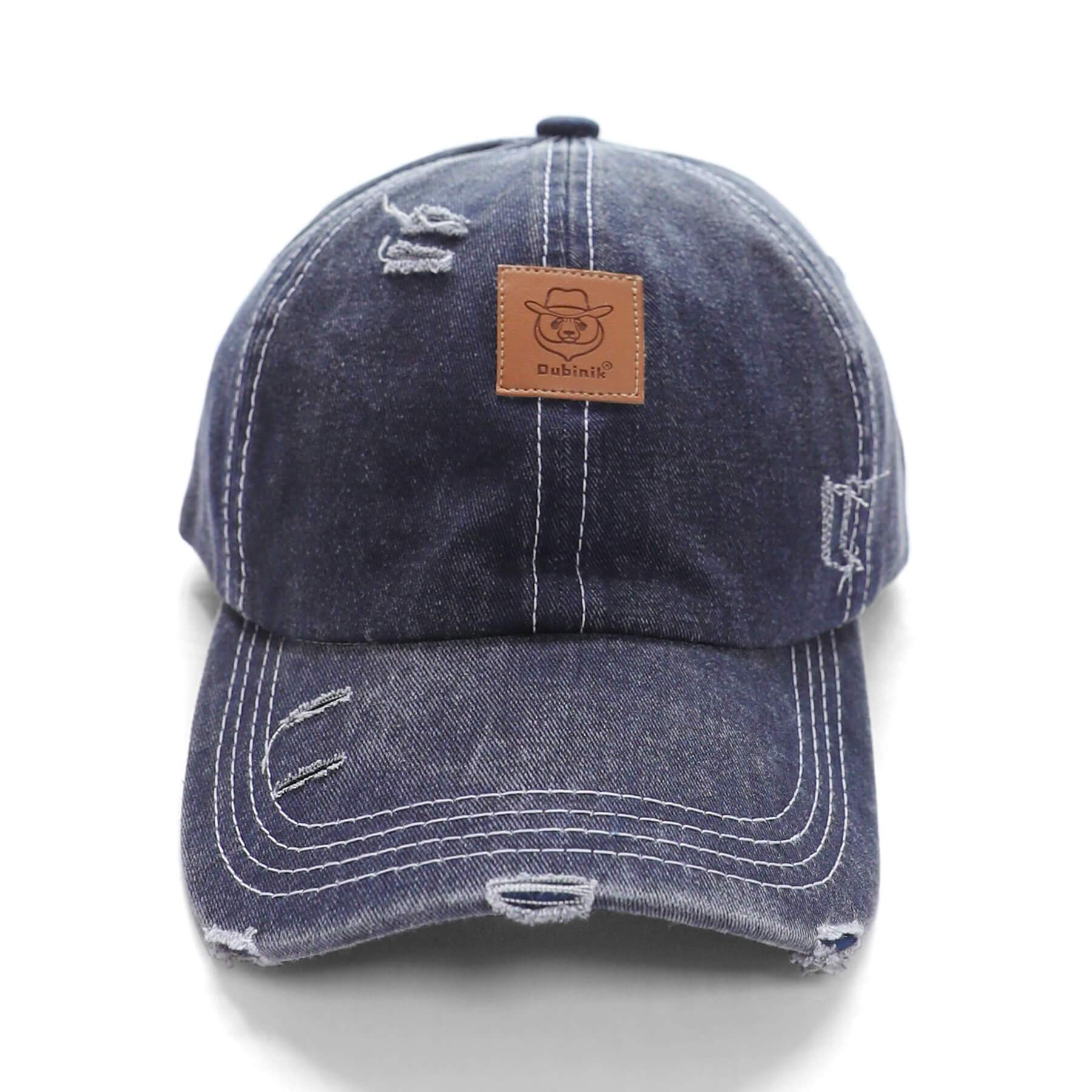 Casquette de baseball en denim et coton #2304 