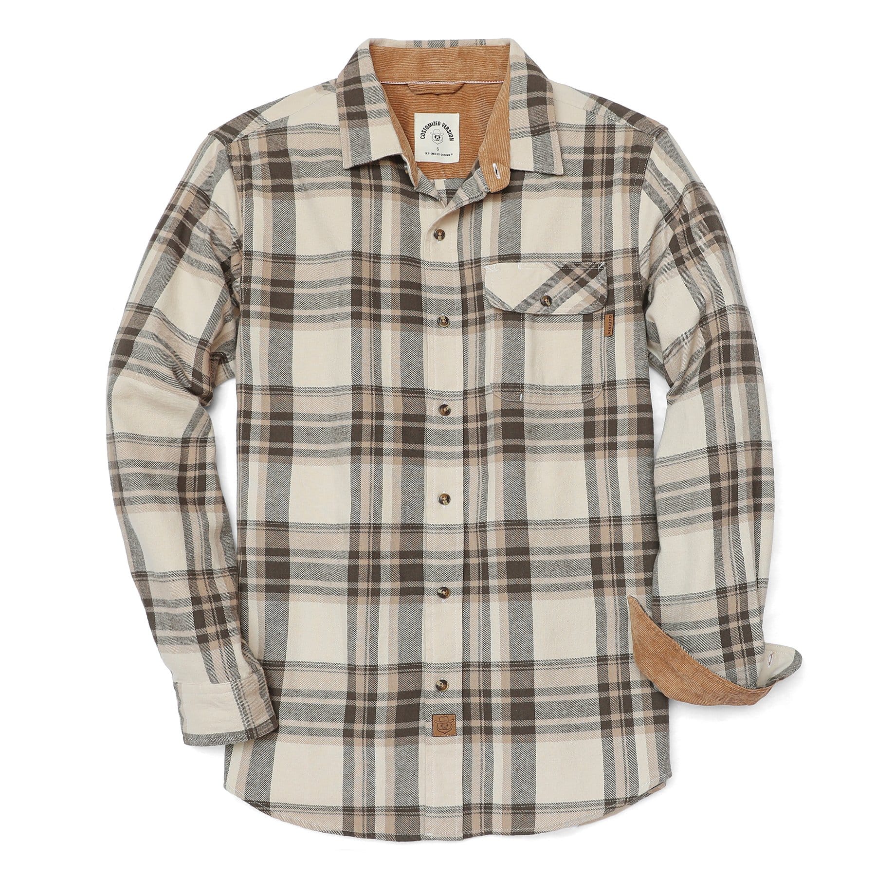 Mens Midweight Flannel Shirts Long Sleeve Casual#1004 Tall size in stock now!