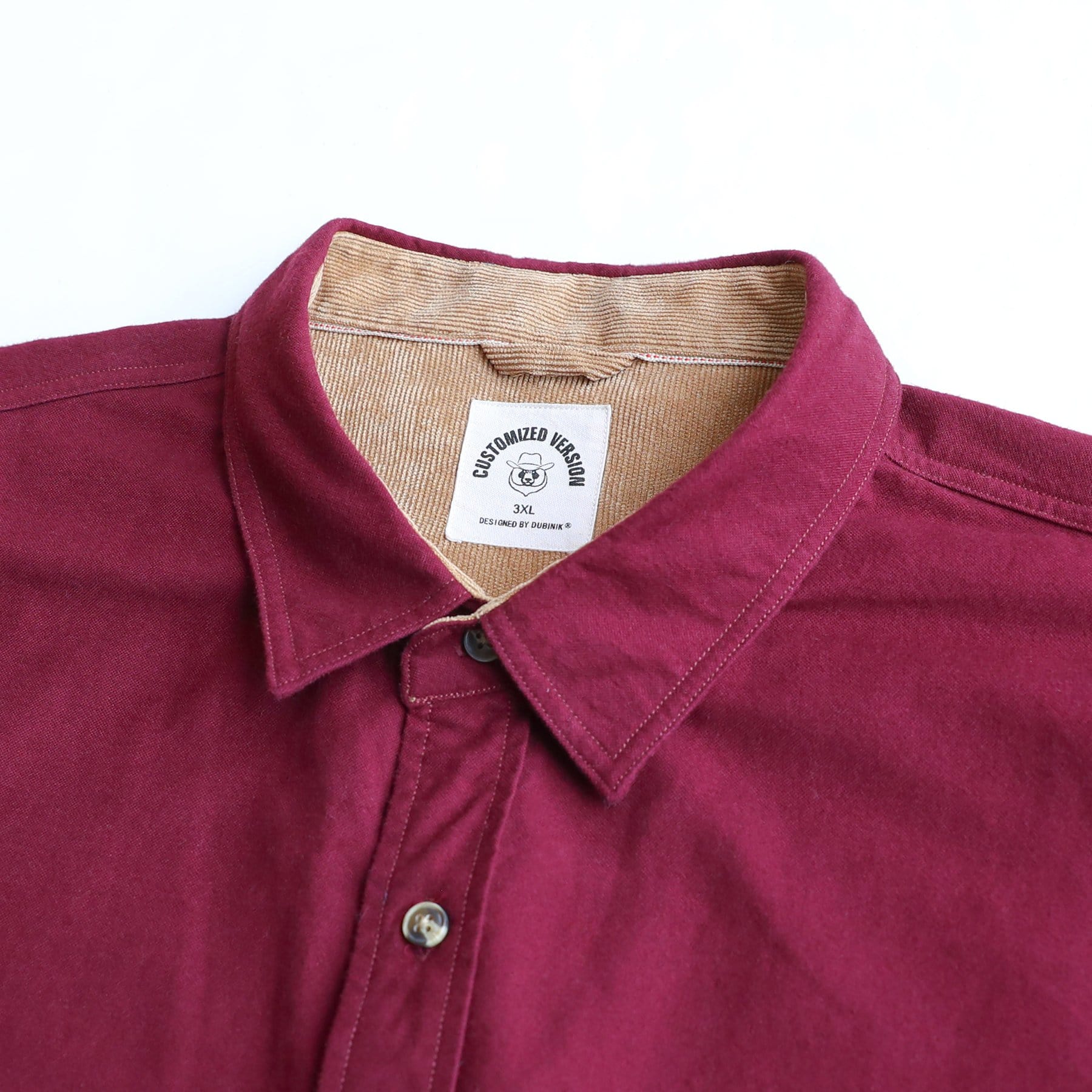 Mens Midweight Flannel Shirts Long Sleeve Casual Button Down Brushed 100% Cotton Shirt#1018