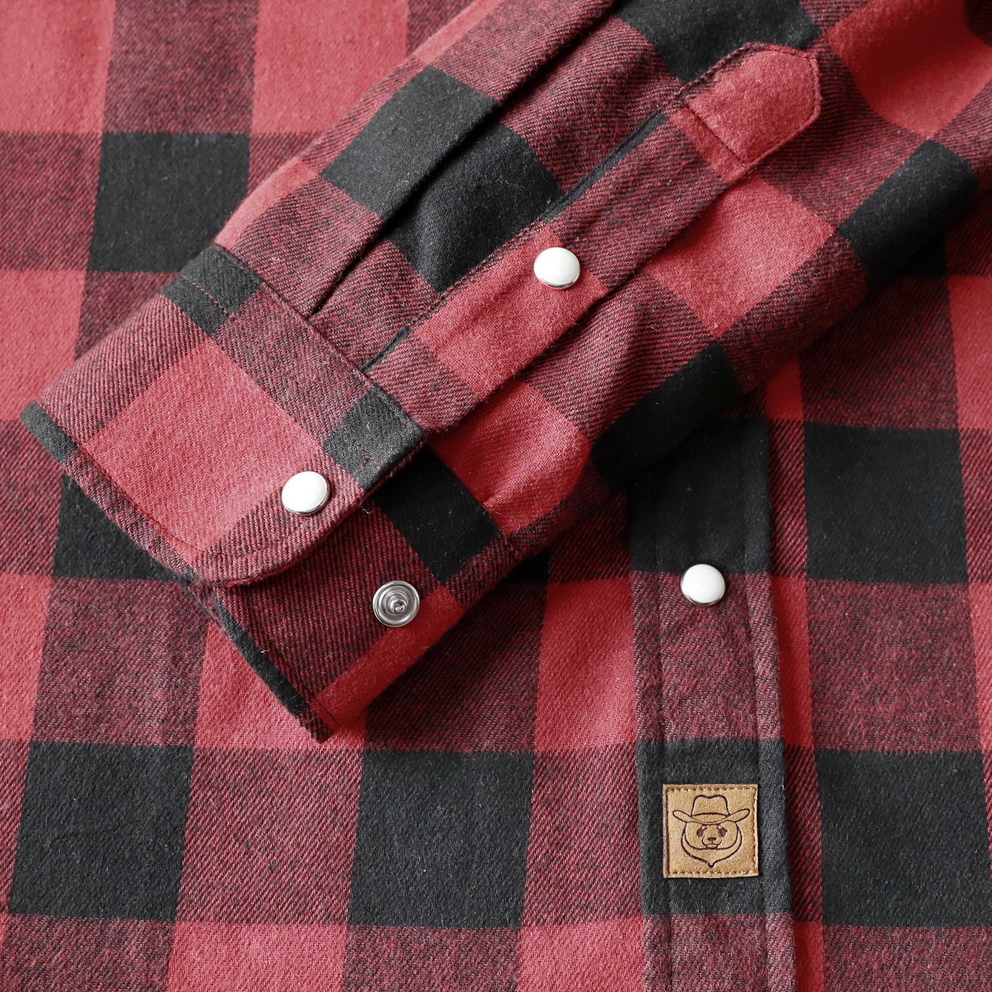 Mens Buffalo Plaid Flannel Long Sleeve Pearl Snap Buttons Western Cowboy Vintage Casual Shirts #2802
