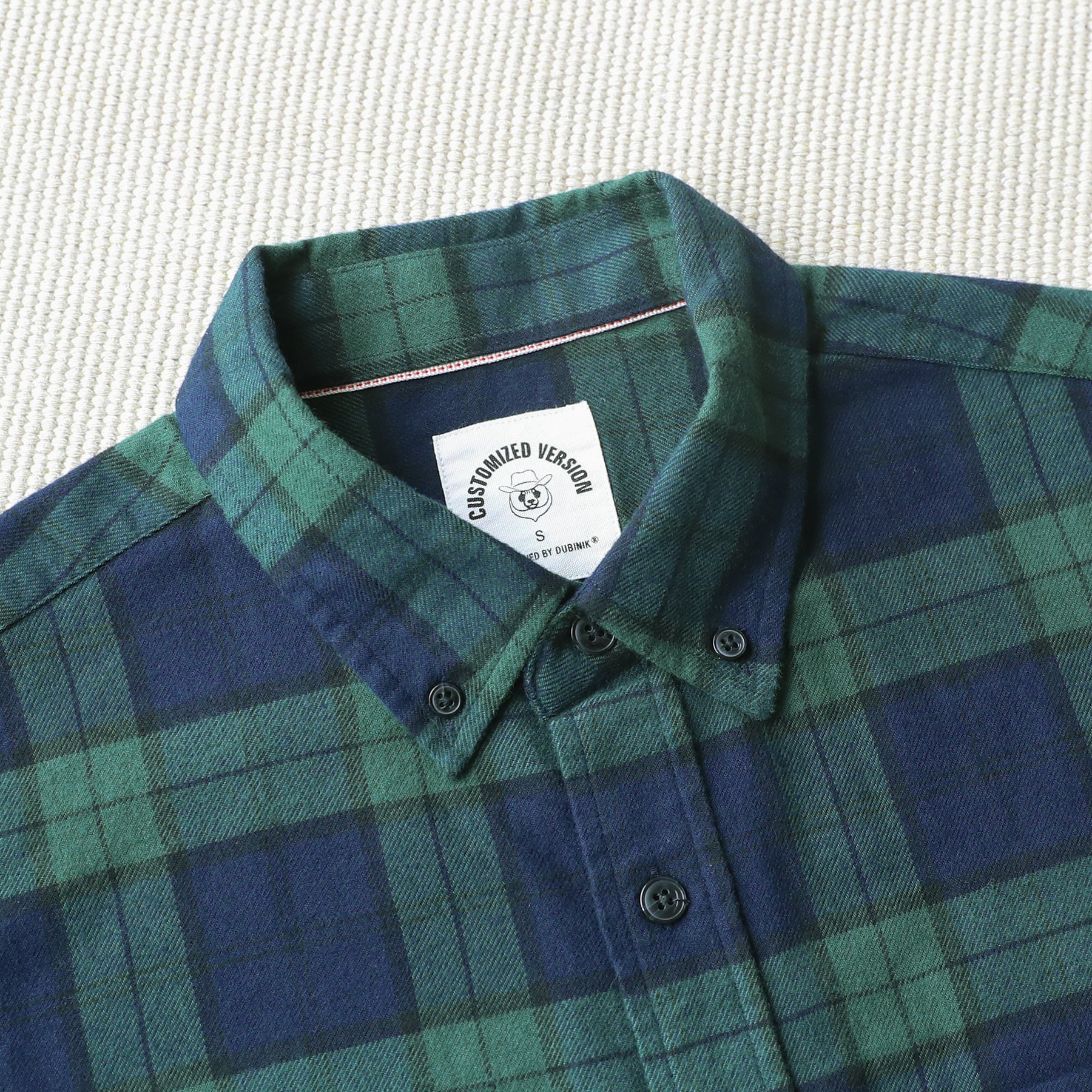 Men's Plaid Flannel Long Sleeve Shirts#0336