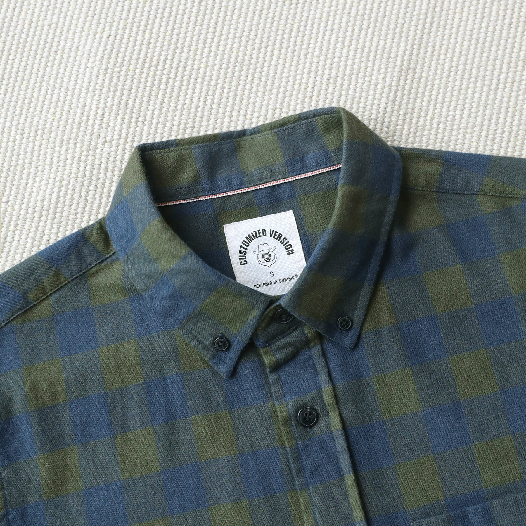 Men's Plaid Flannel Long Sleeve Shirts #0340