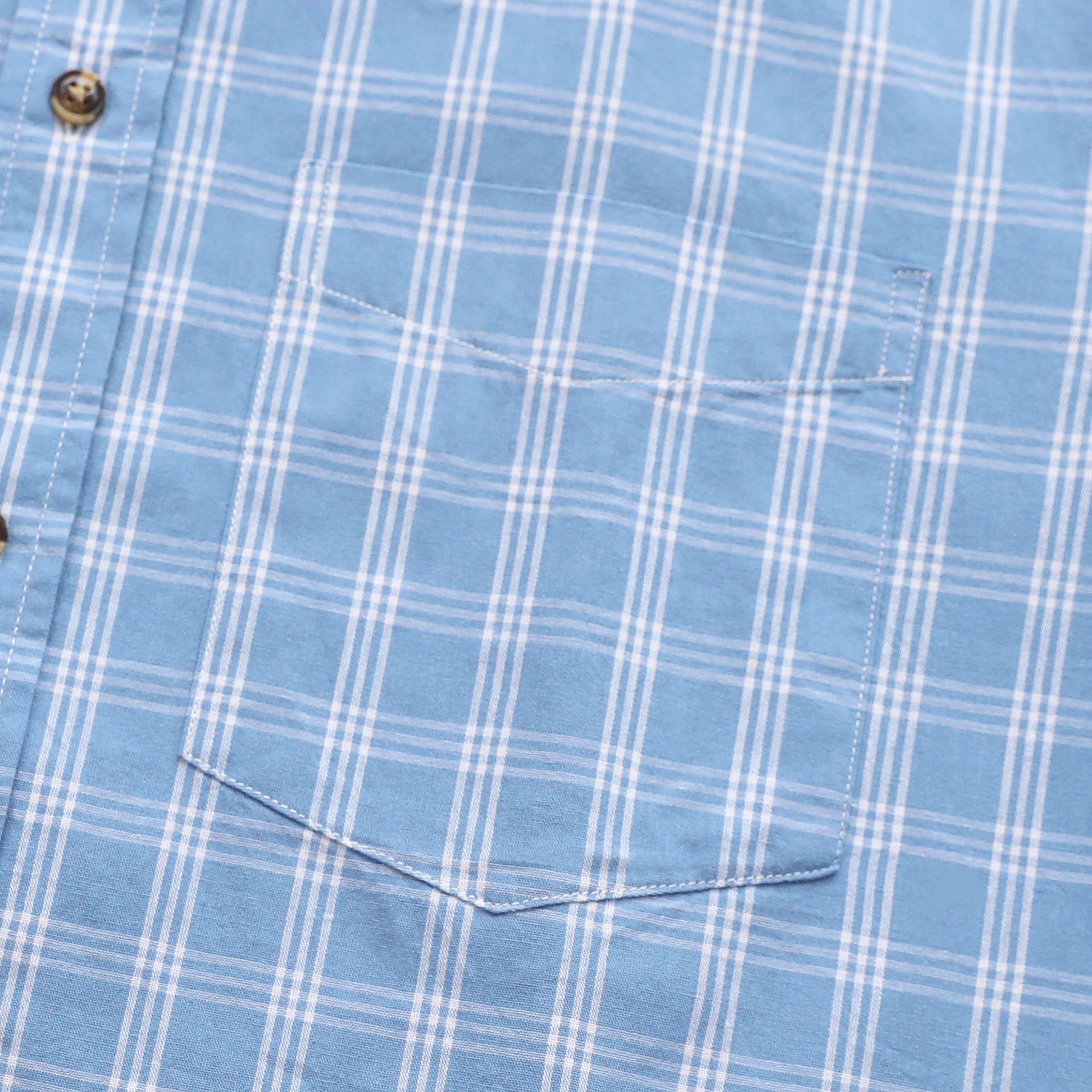Men's casual short-sleeved cotton shirt #0017