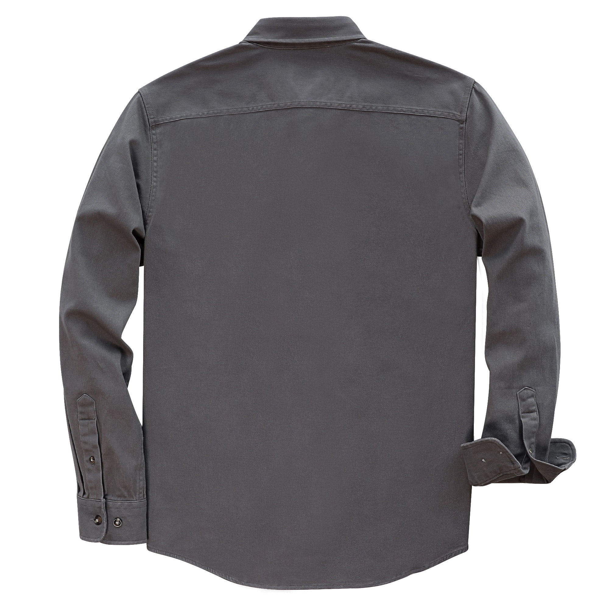 Chemise vintage décontractée pour homme, 100 % coton, avec poche, style travail, pour l'extérieur, #1505