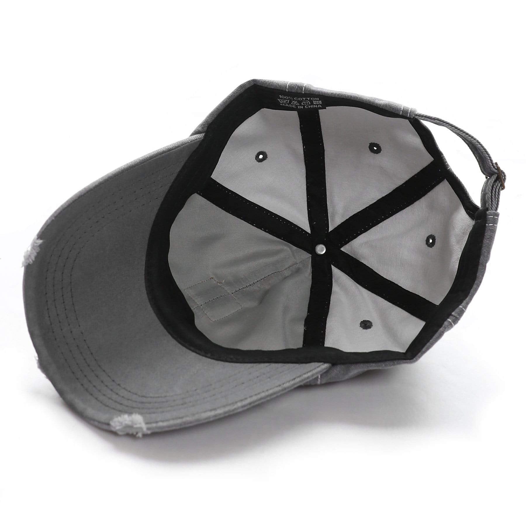 Casquette de baseball en denim et coton #2306 