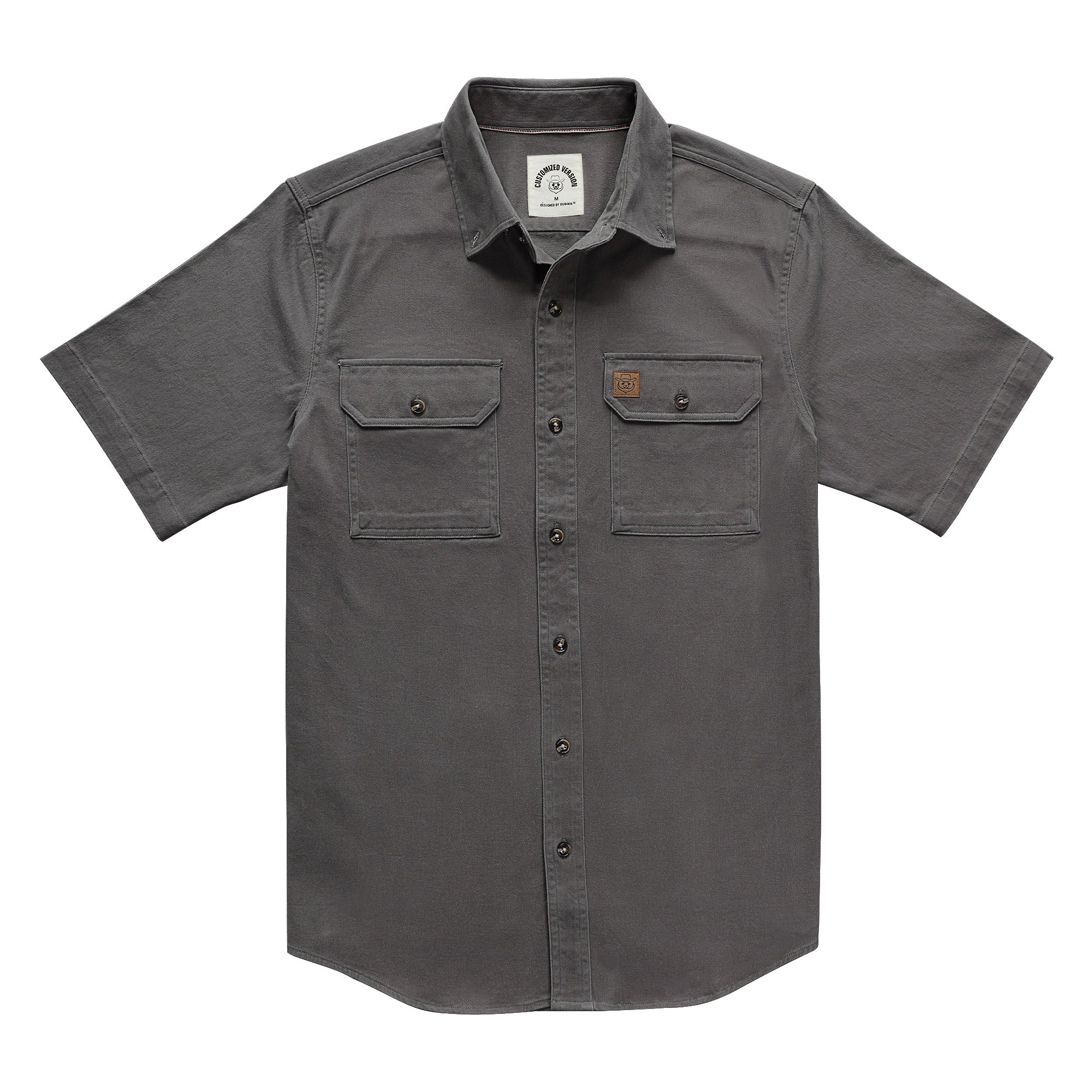 Chemise d'extérieur décontractée à manches courtes pour homme #1512