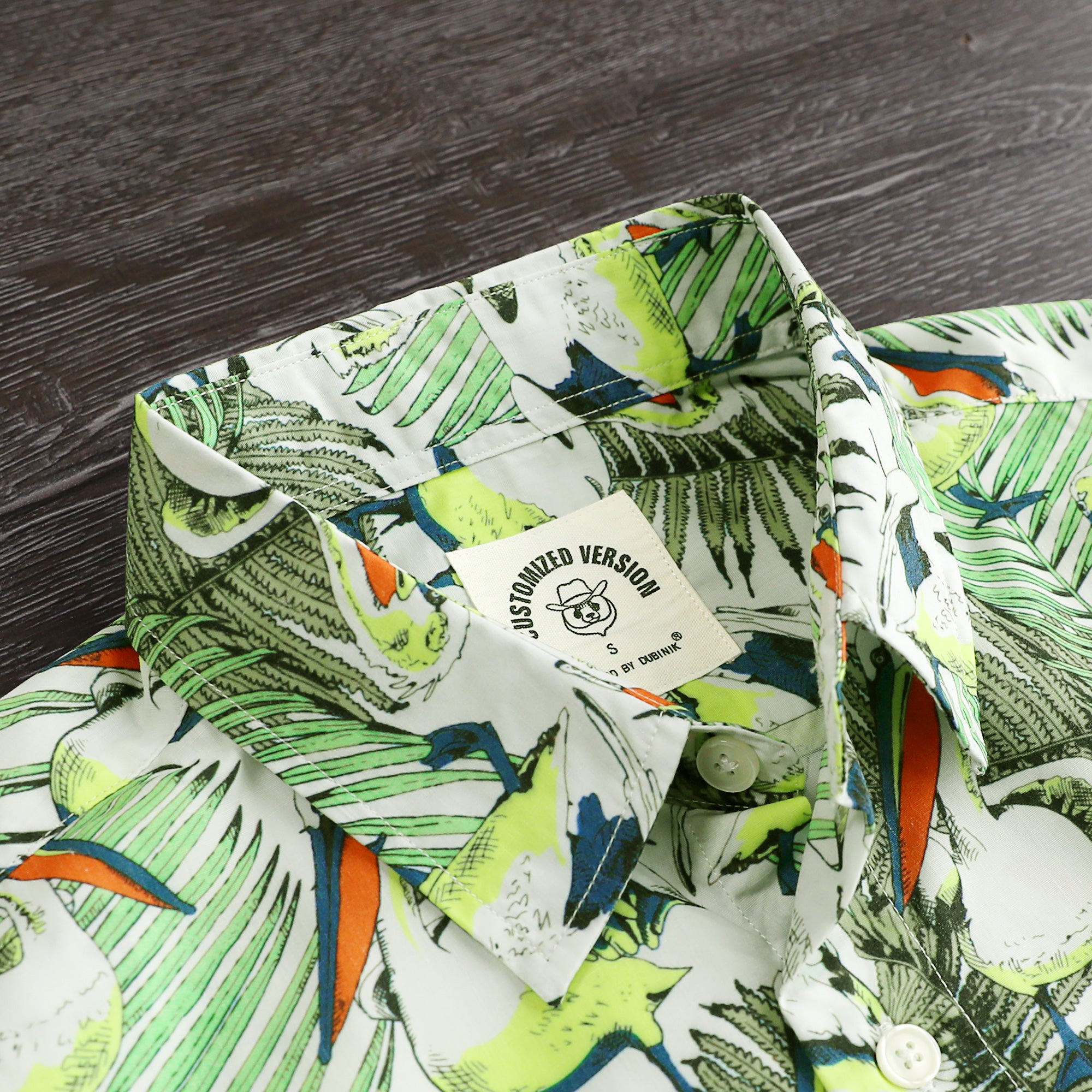 Hawaiihemd für Herren, Aloha, tropisch, kurzärmelig, Button-Down-Print, Strandhemden #2611