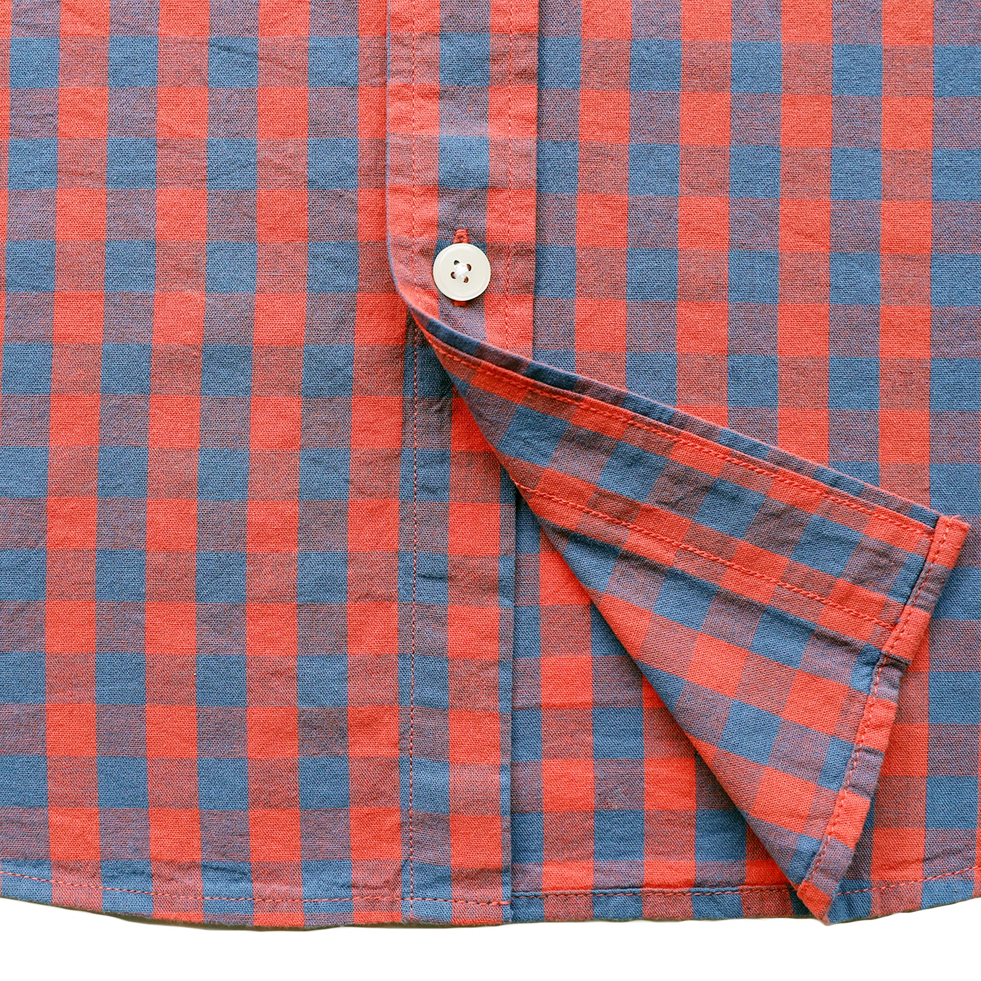 Men's casual short-sleeved cotton shirt #0028