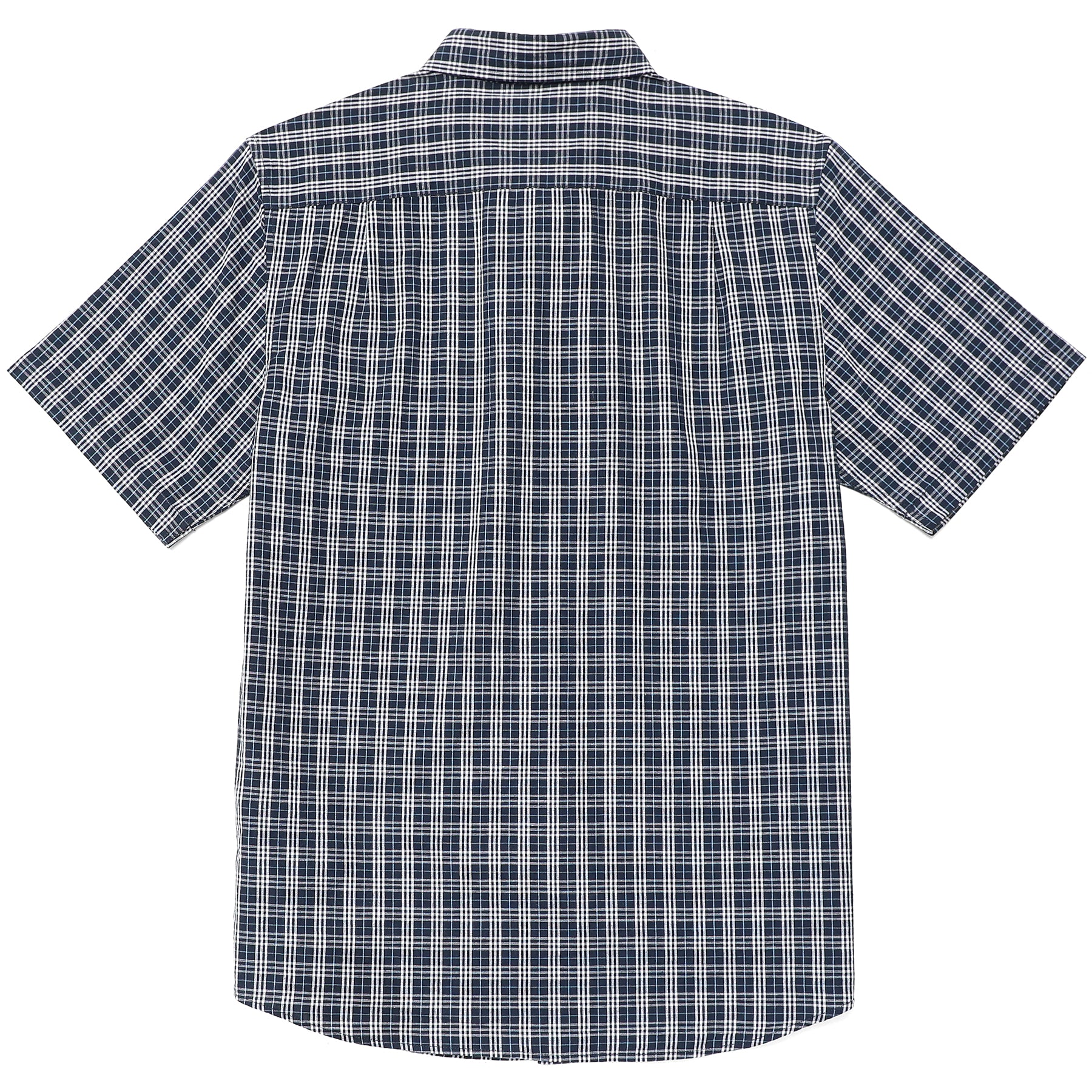 Men's casual short-sleeved cotton shirt #0015