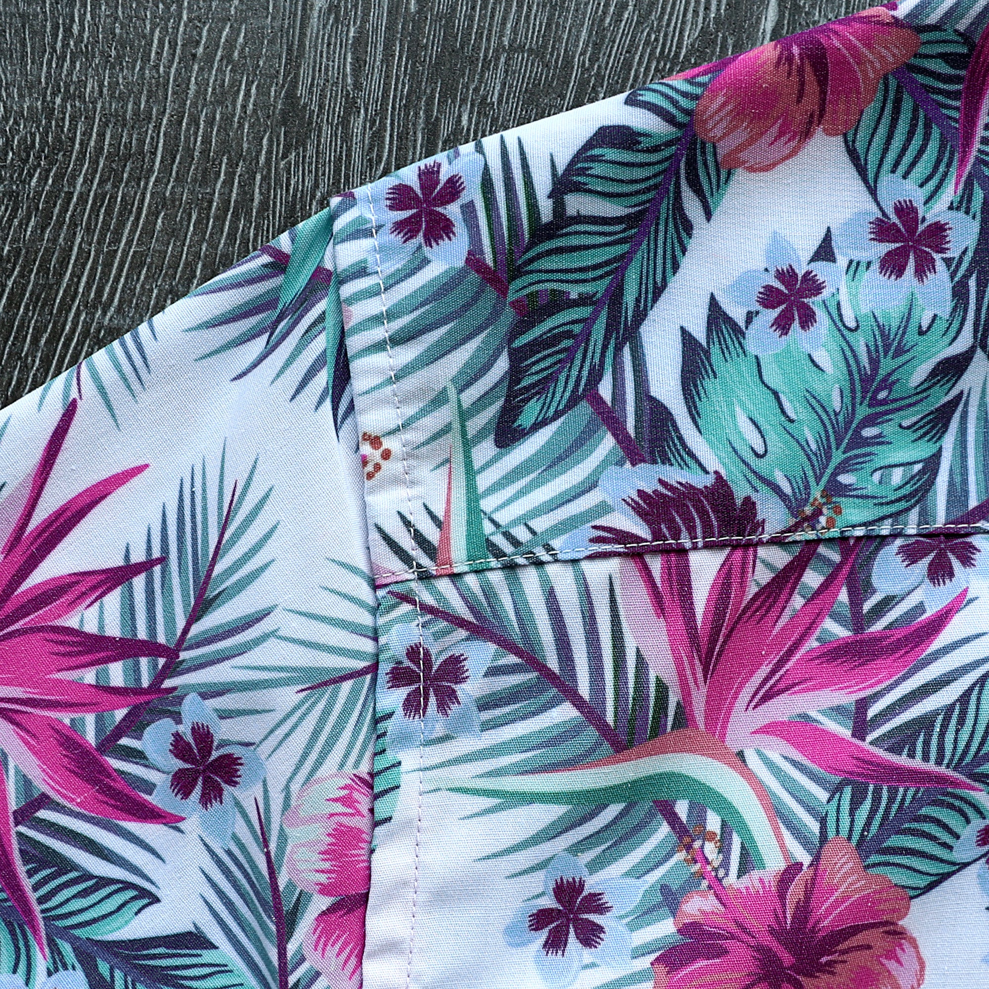 Chemise hawaïenne pour homme Aloha Tropical, manches courtes, boutonnée, imprimé plage, #2622