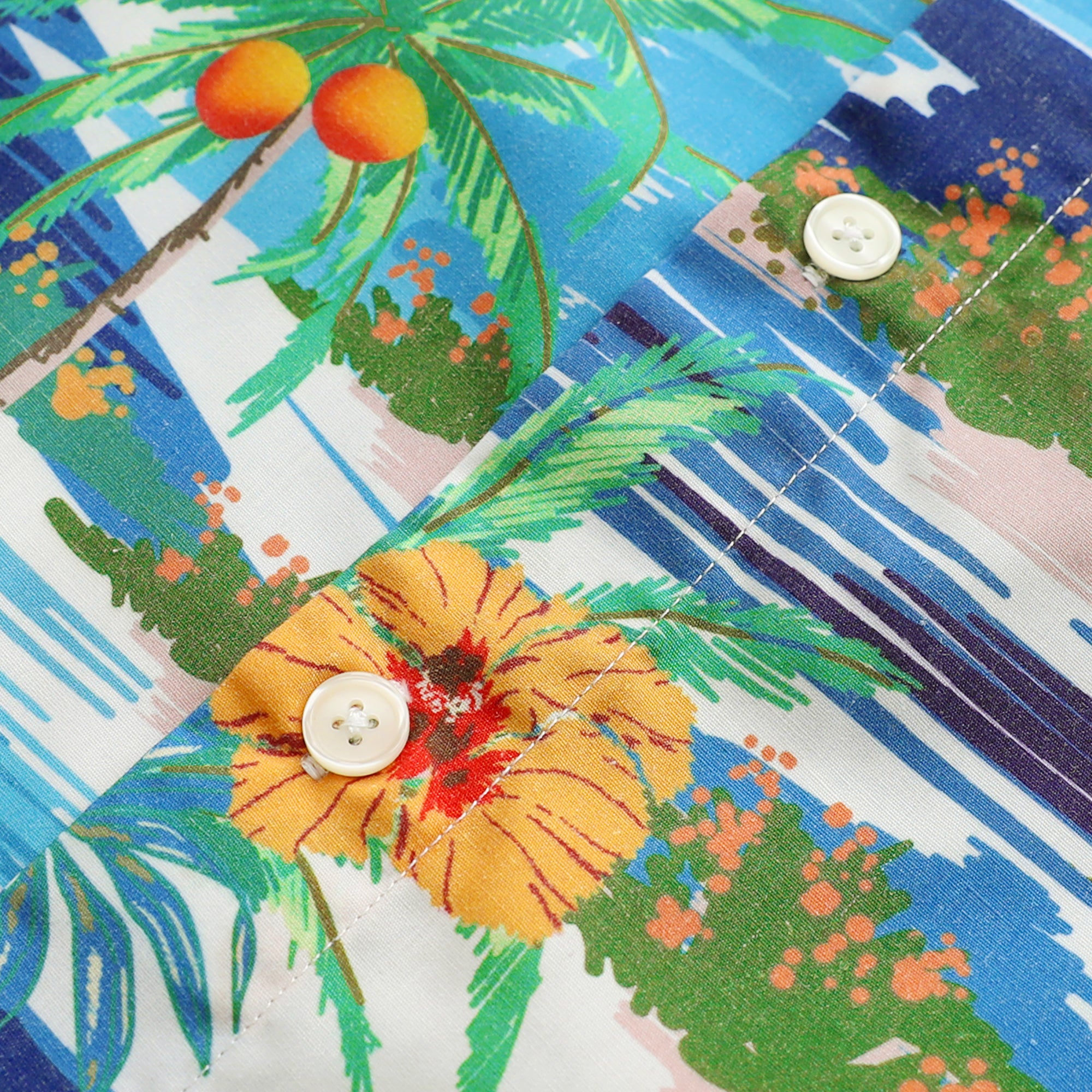 Chemise hawaïenne pour homme Aloha Tropical, manches courtes, boutonnée, imprimé plage, #2602 