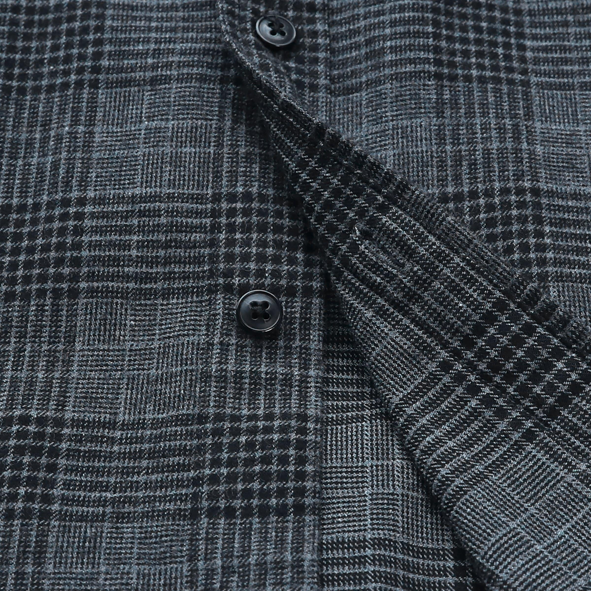 Men's Plaid Flannel Long Sleeve Shirts #0363
