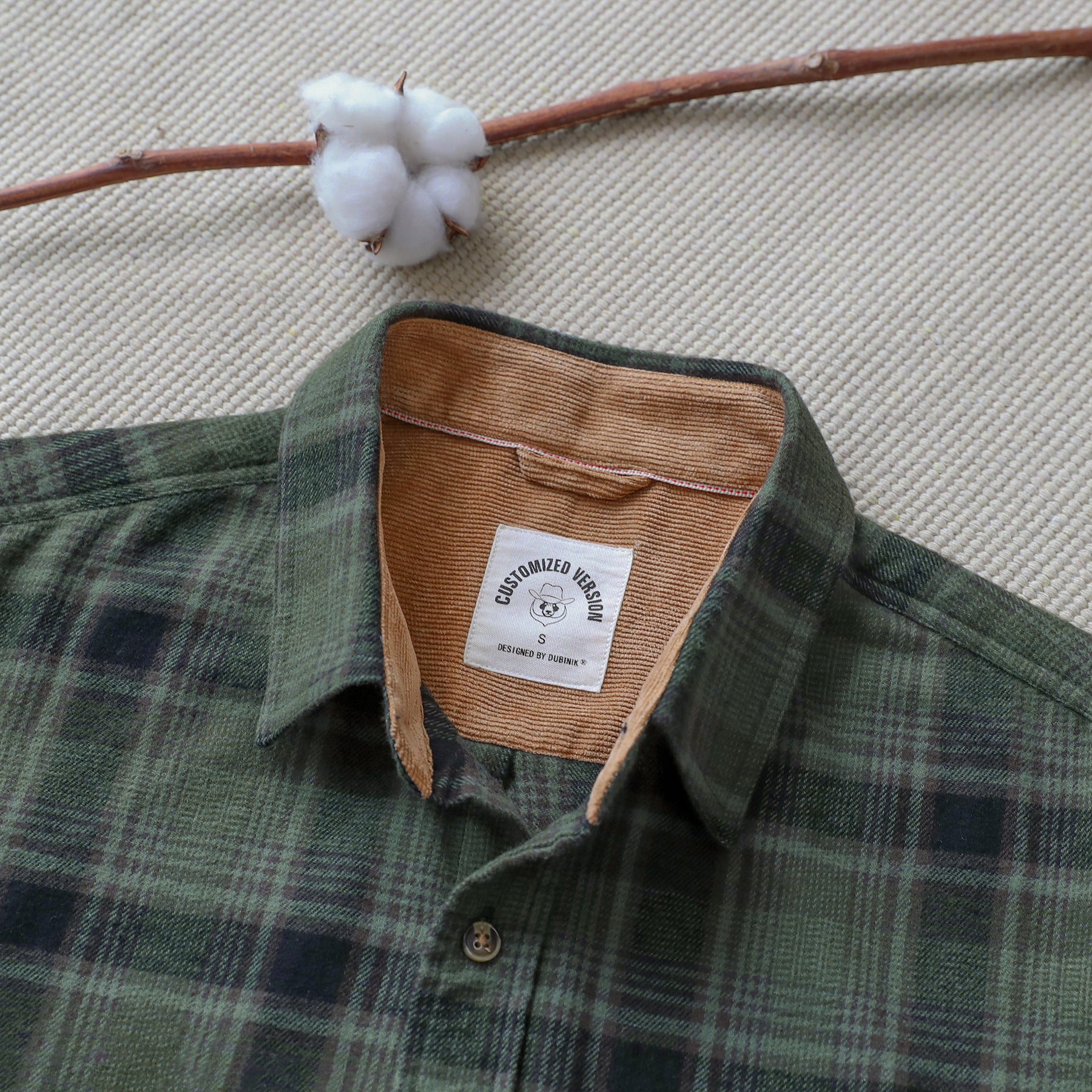 Chemises en flanelle mi-lourde pour hommes, manches longues, décontractées, boutonnées, 100 % coton brossé, n° 1014