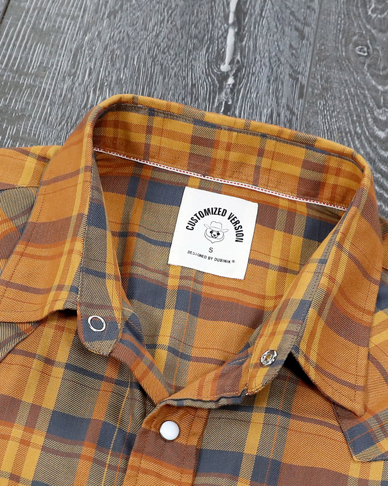 Chemises à carreaux à manches courtes en fibre de bambou Dubinik® pour hommes, style cowboy occidental, style vintage décontracté, avec boutons-pression nacrés, #2909