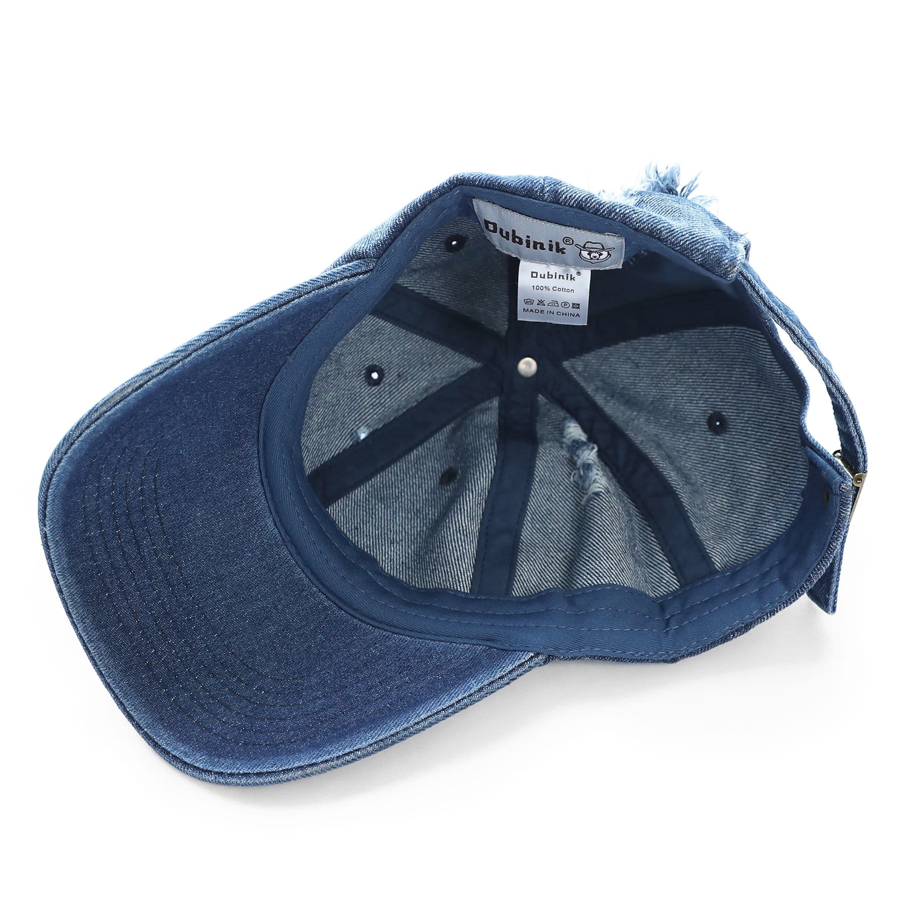 Casquette de baseball en denim et coton #2309 
