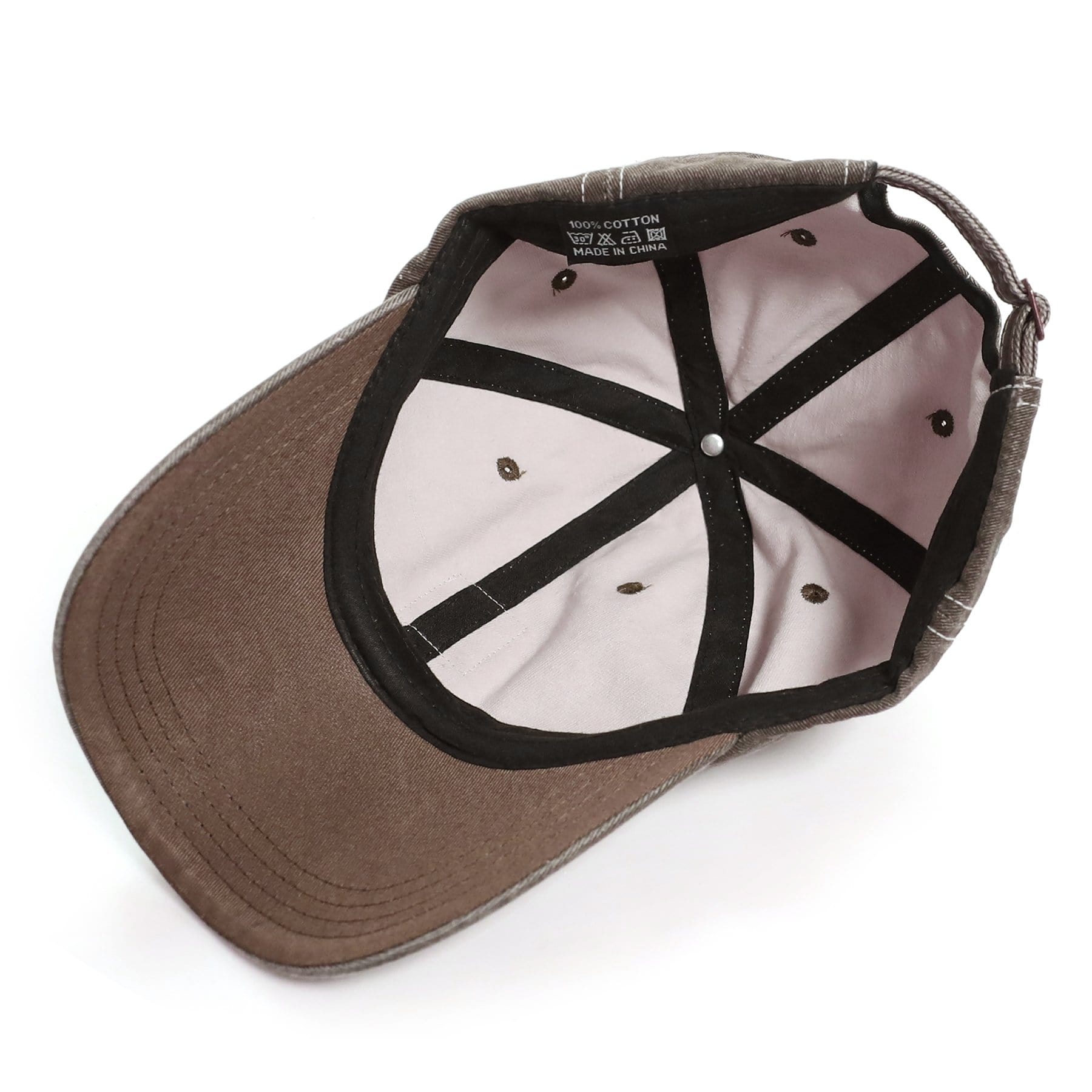 Casquette de baseball en denim et coton #2312 