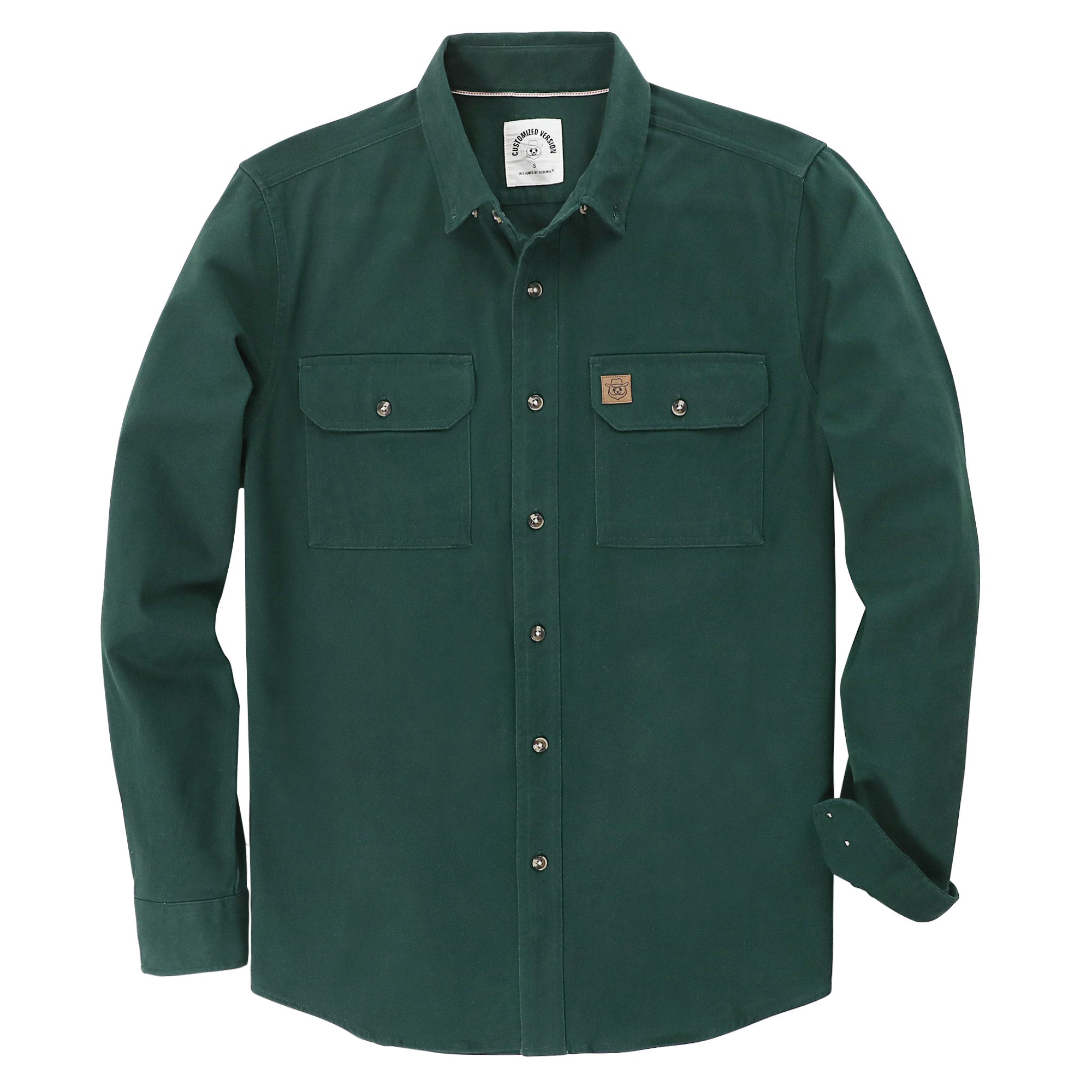 Chemise vintage décontractée pour homme, 100 % coton, avec poche, style travail, pour l'extérieur, #1504