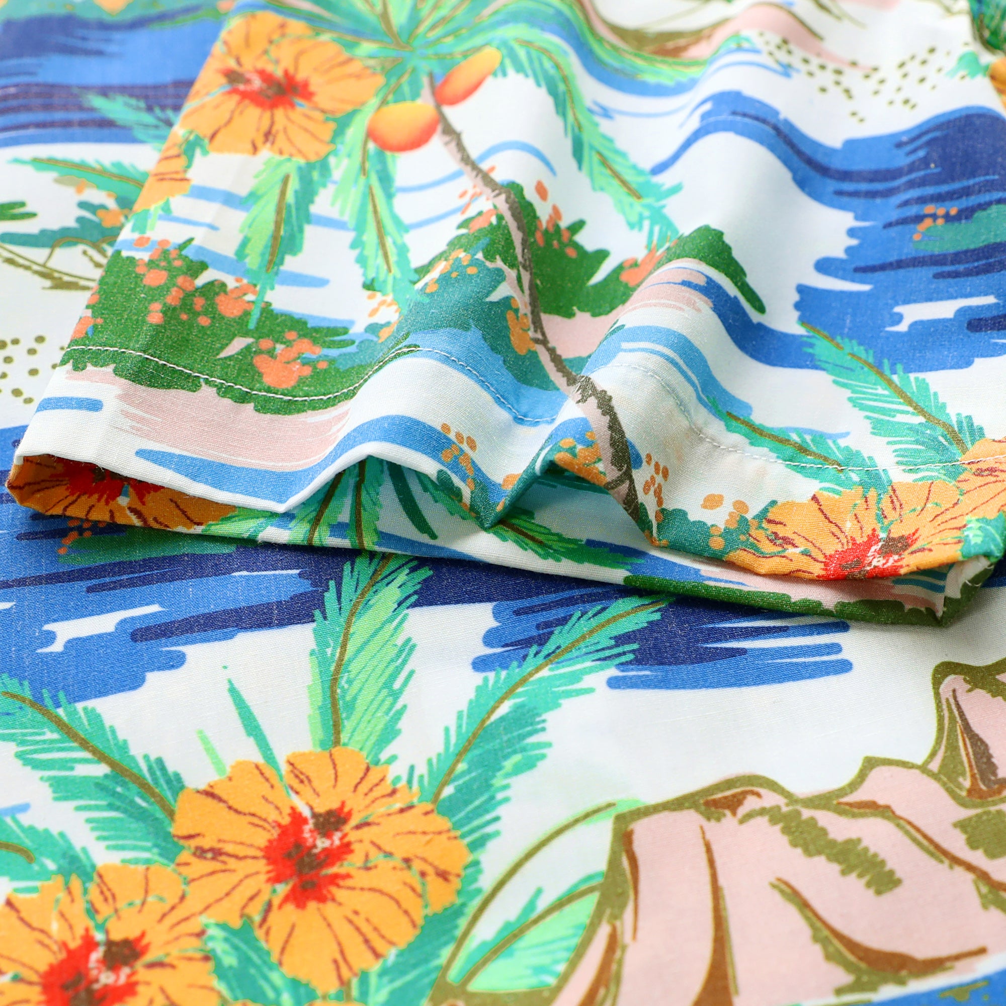 Chemise hawaïenne pour homme Aloha Tropical, manches courtes, boutonnée, imprimé plage, #2602 