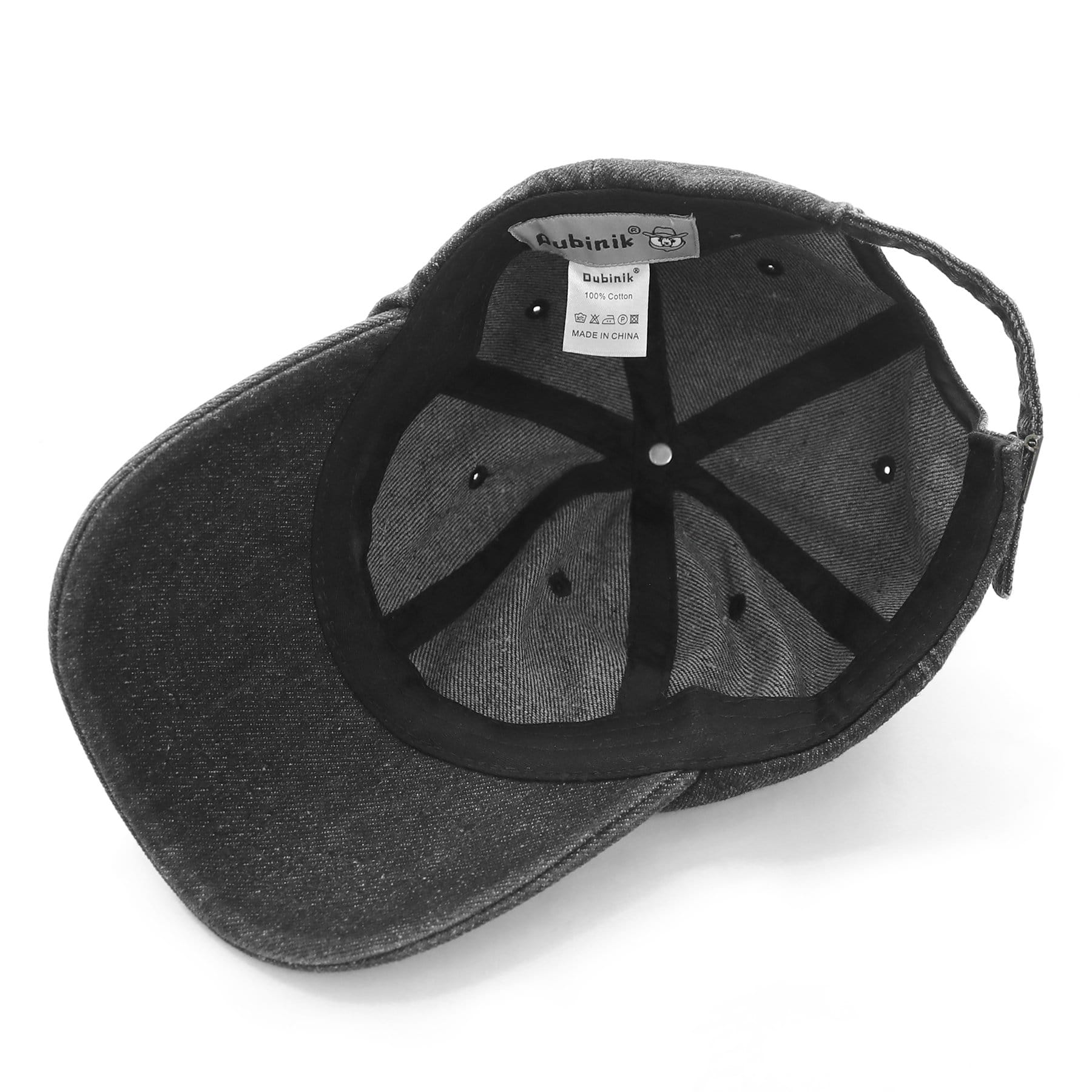 Casquette de baseball en denim et coton #2317 