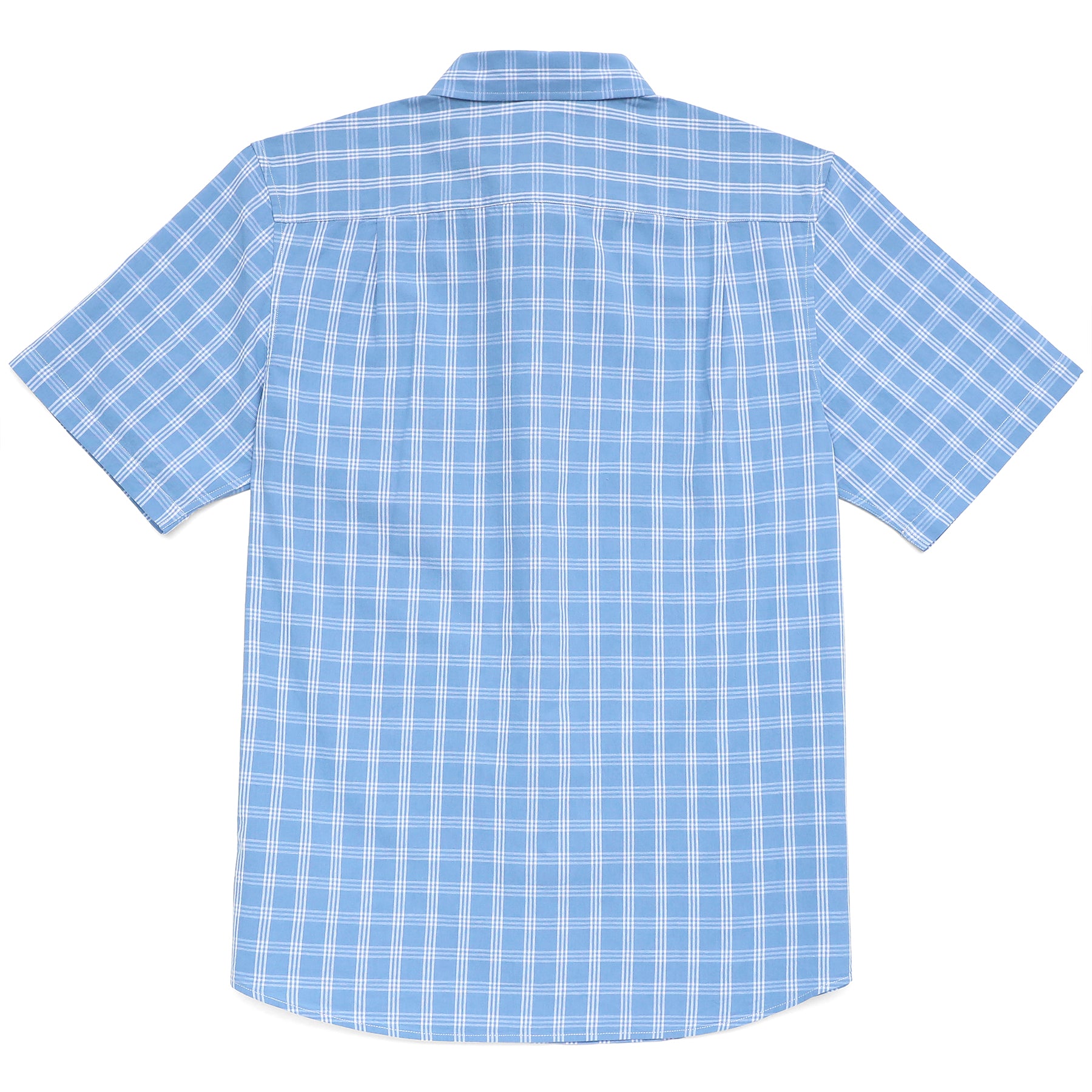 Men's casual short-sleeved cotton shirt #0017